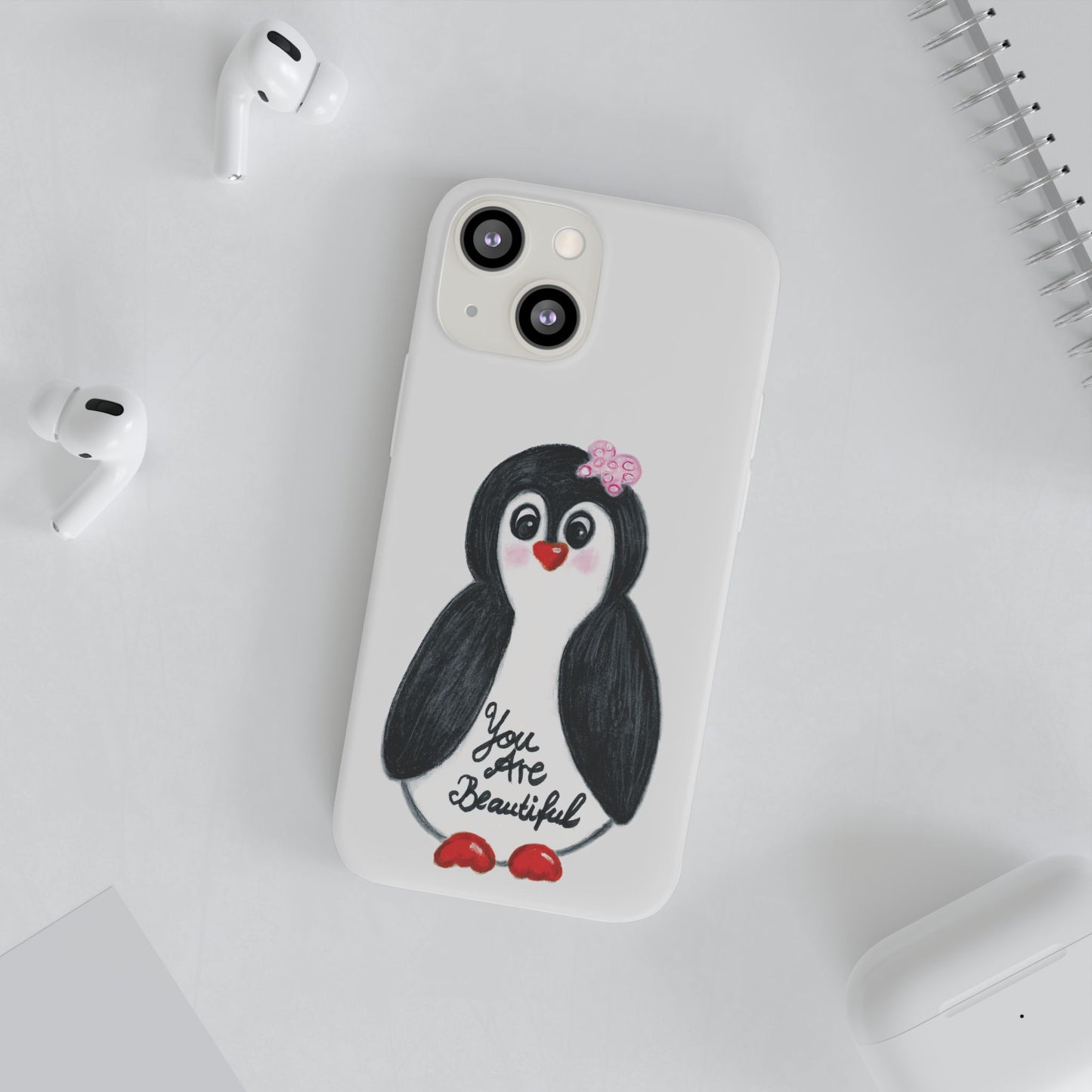 Little penguin beautiful - Flexi Cases