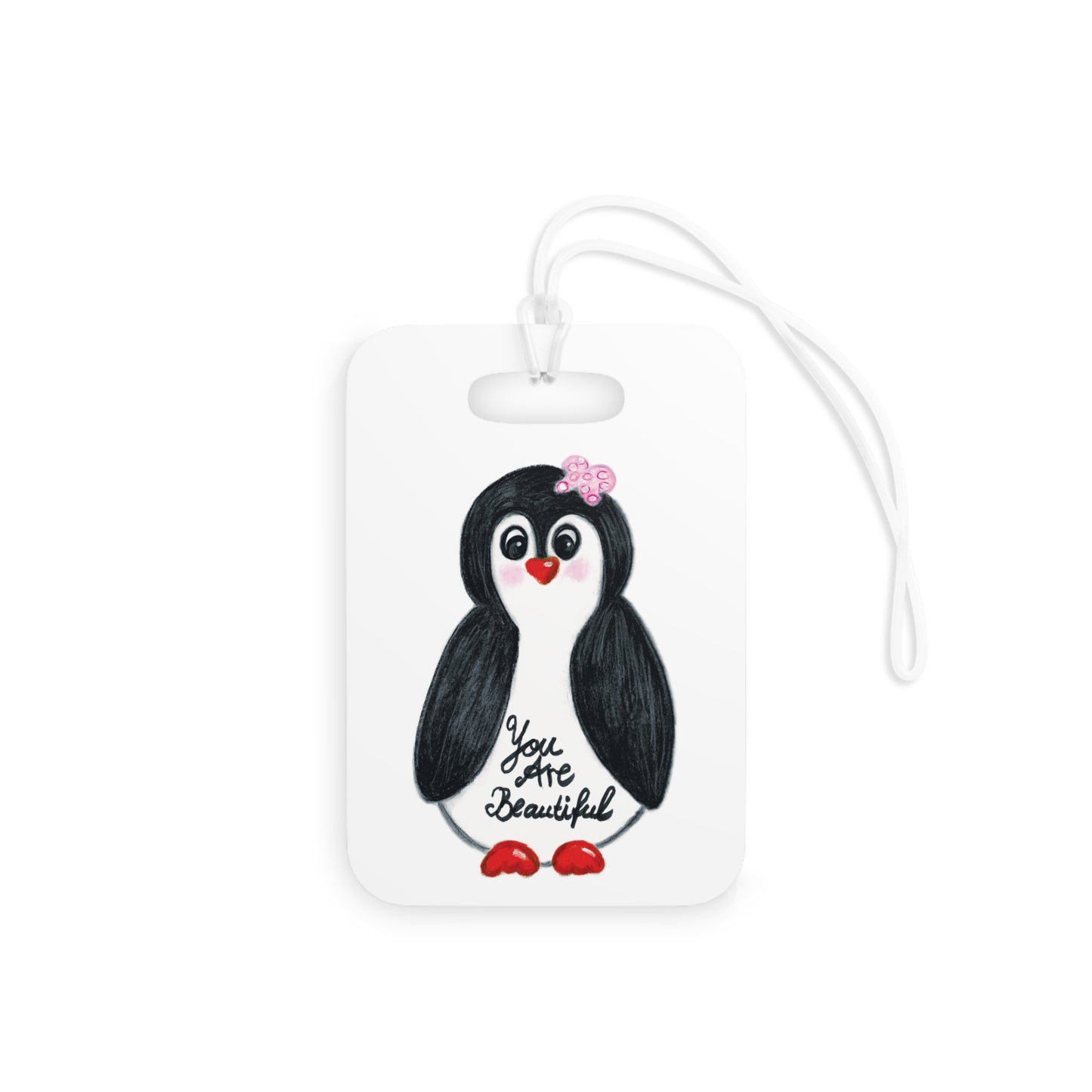 Little penguin beautiful - Luggage Tags