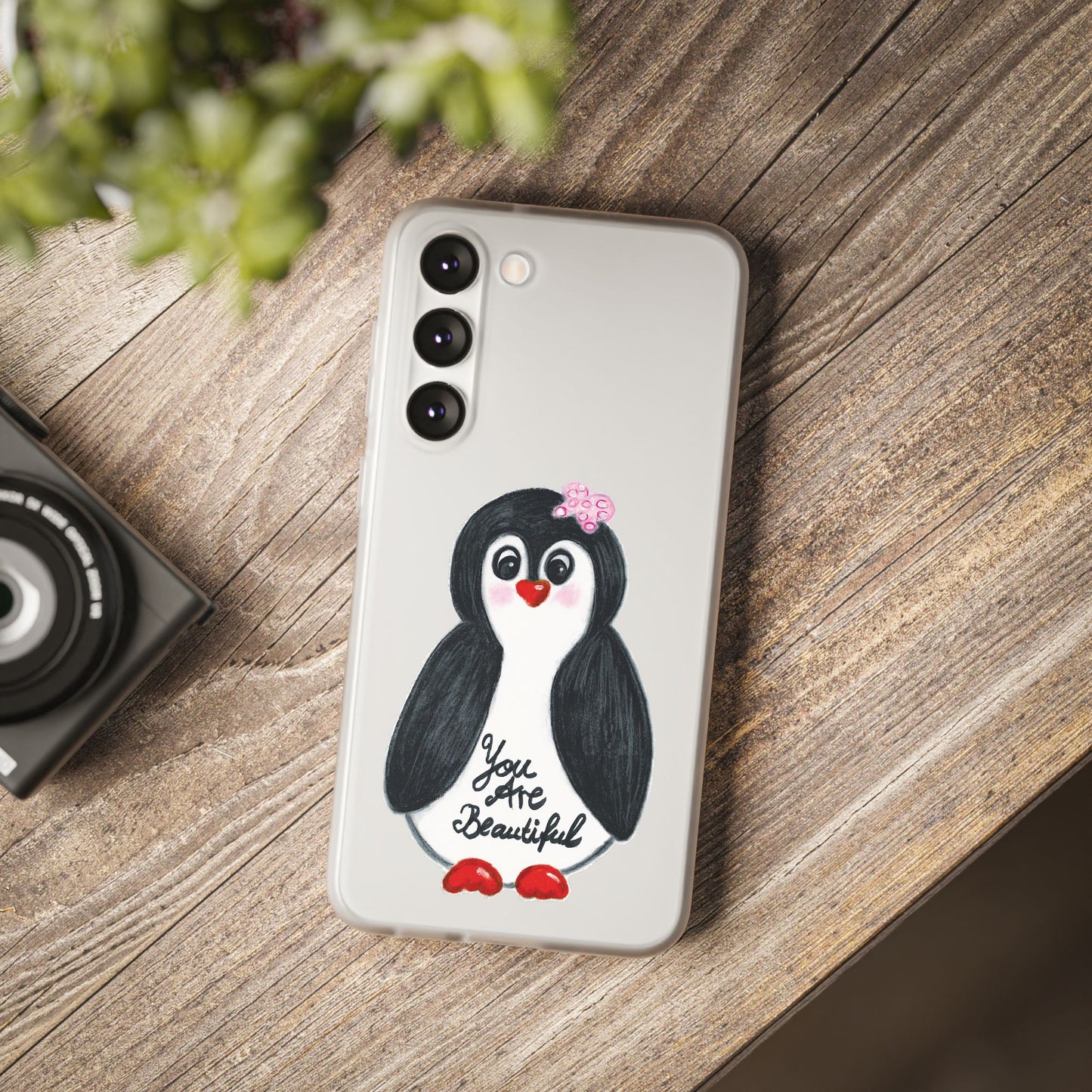 Little penguin beautiful - Flexi Cases