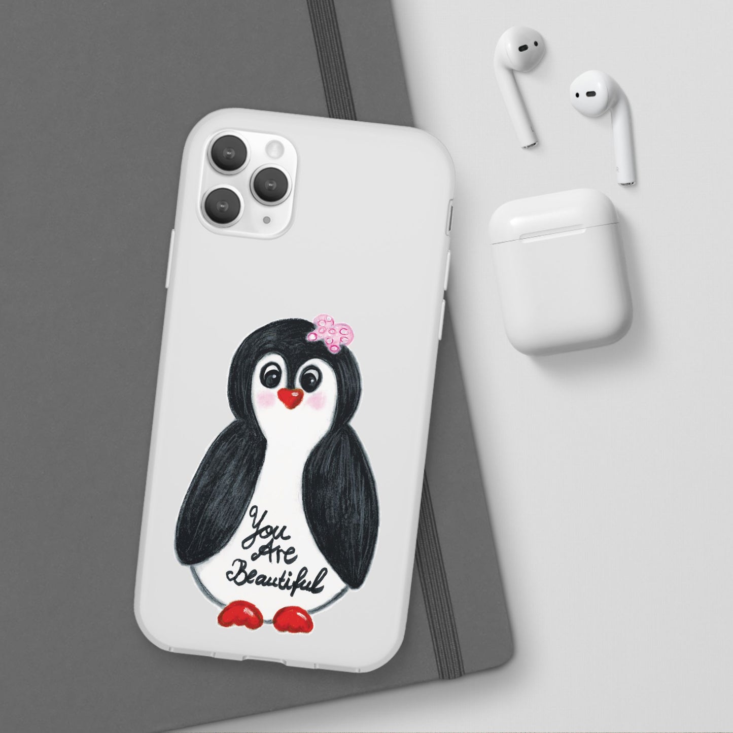 Little penguin beautiful - Flexi Cases