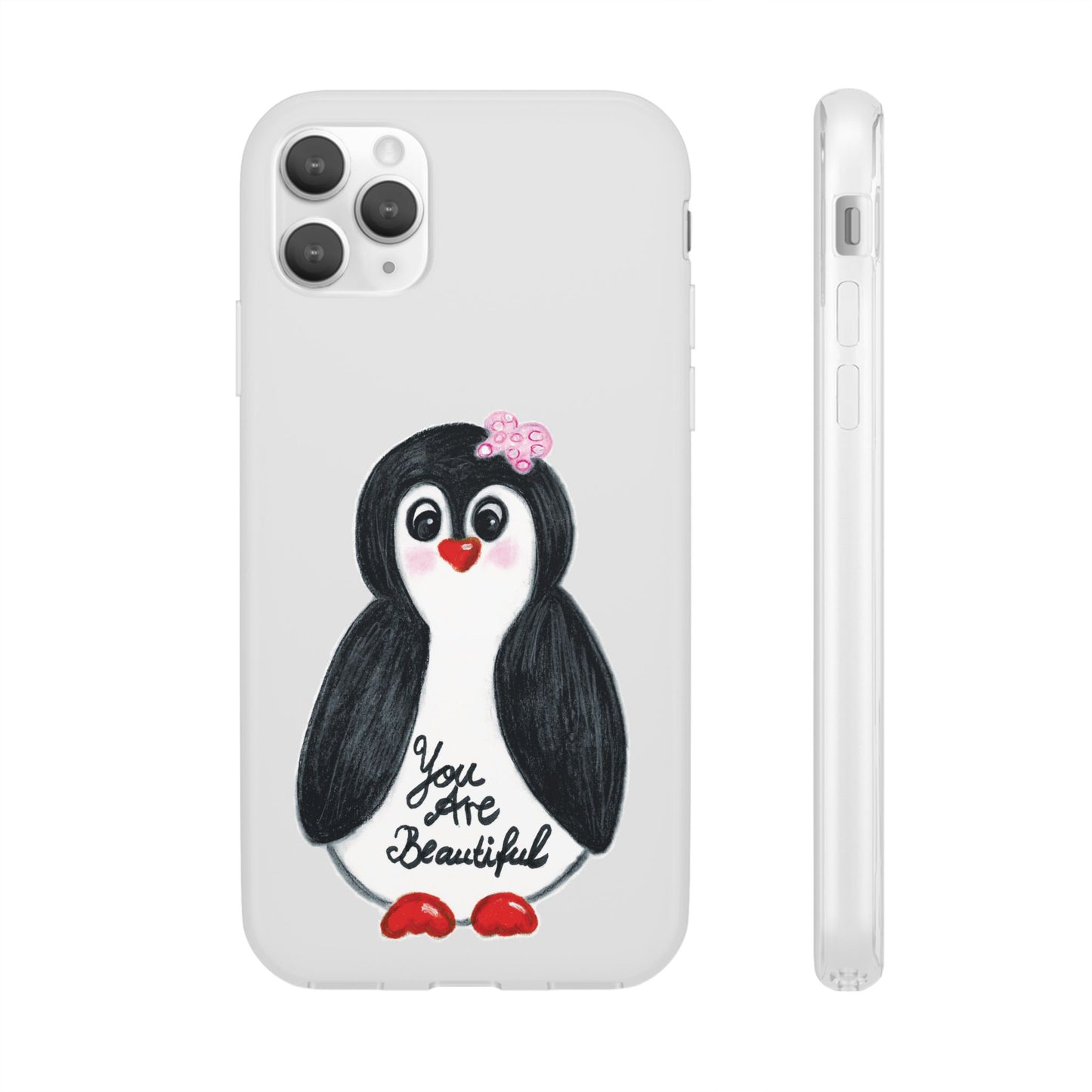 Little penguin beautiful - Flexi Cases
