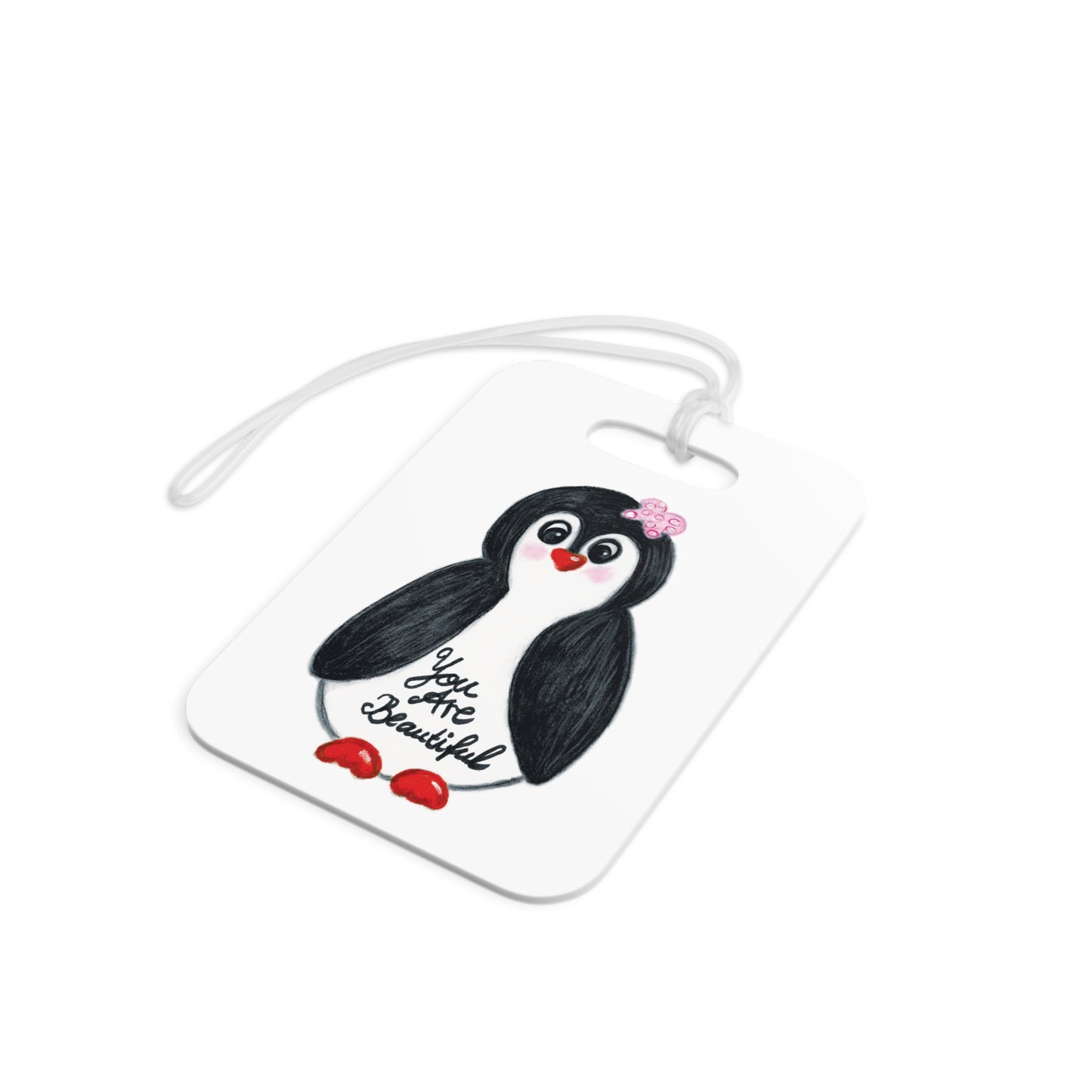 Little penguin beautiful - Luggage Tags