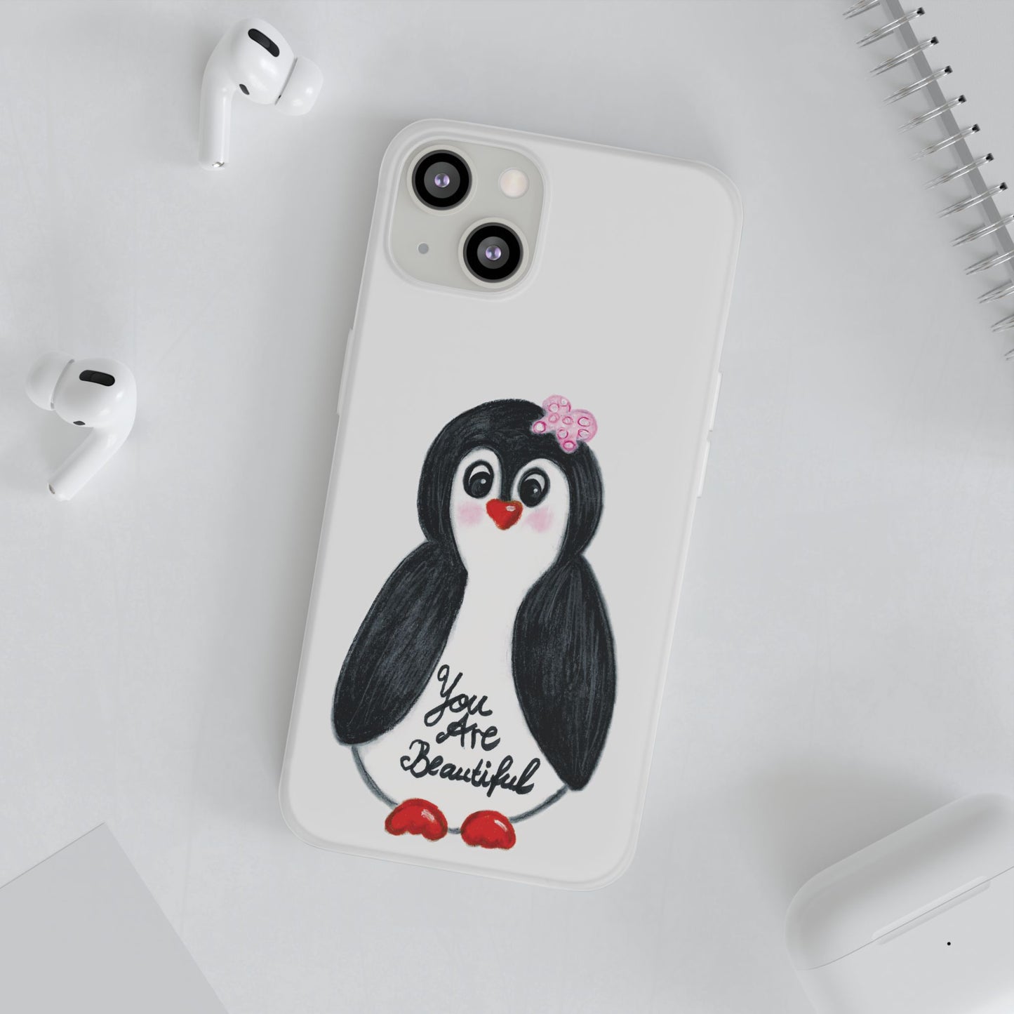 Little penguin beautiful - Flexi Cases