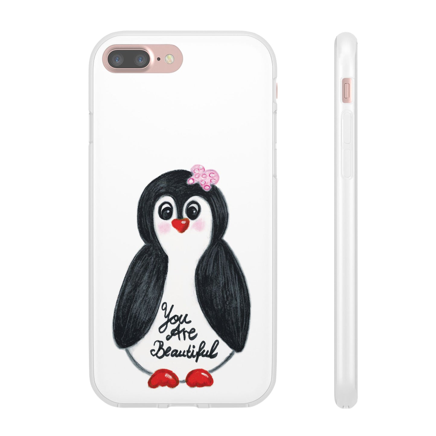 Little penguin beautiful - Flexi Cases