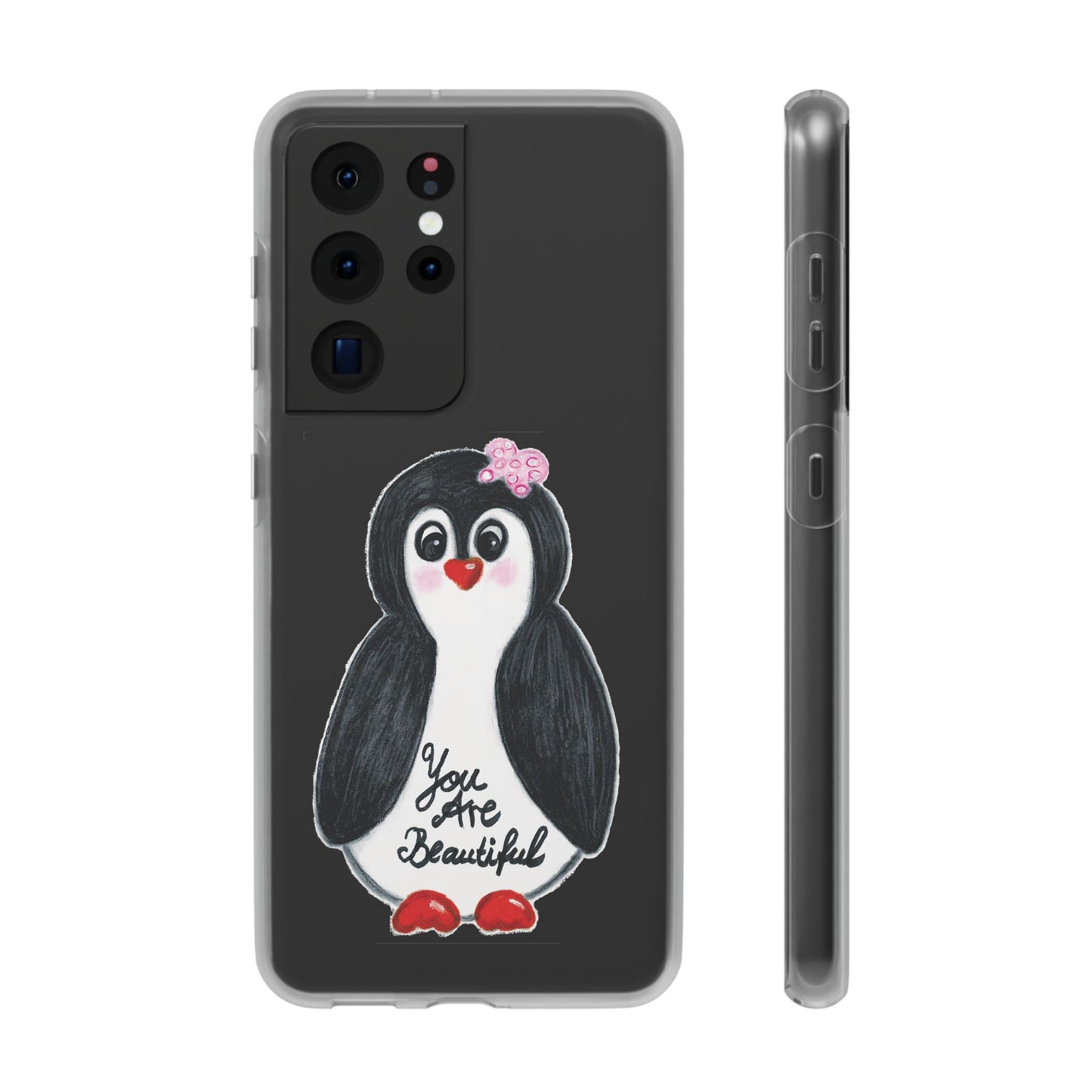 Little penguin beautiful - Flexi Cases