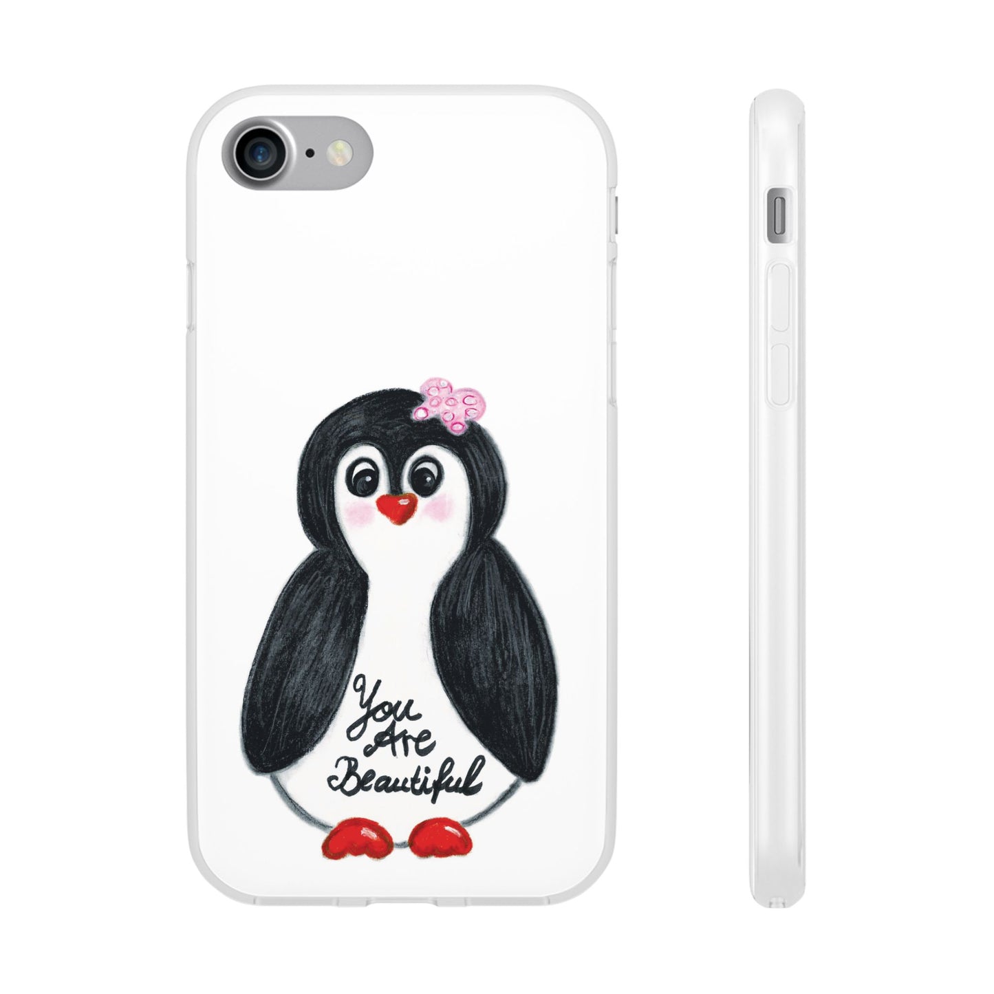 Little penguin beautiful - Flexi Cases