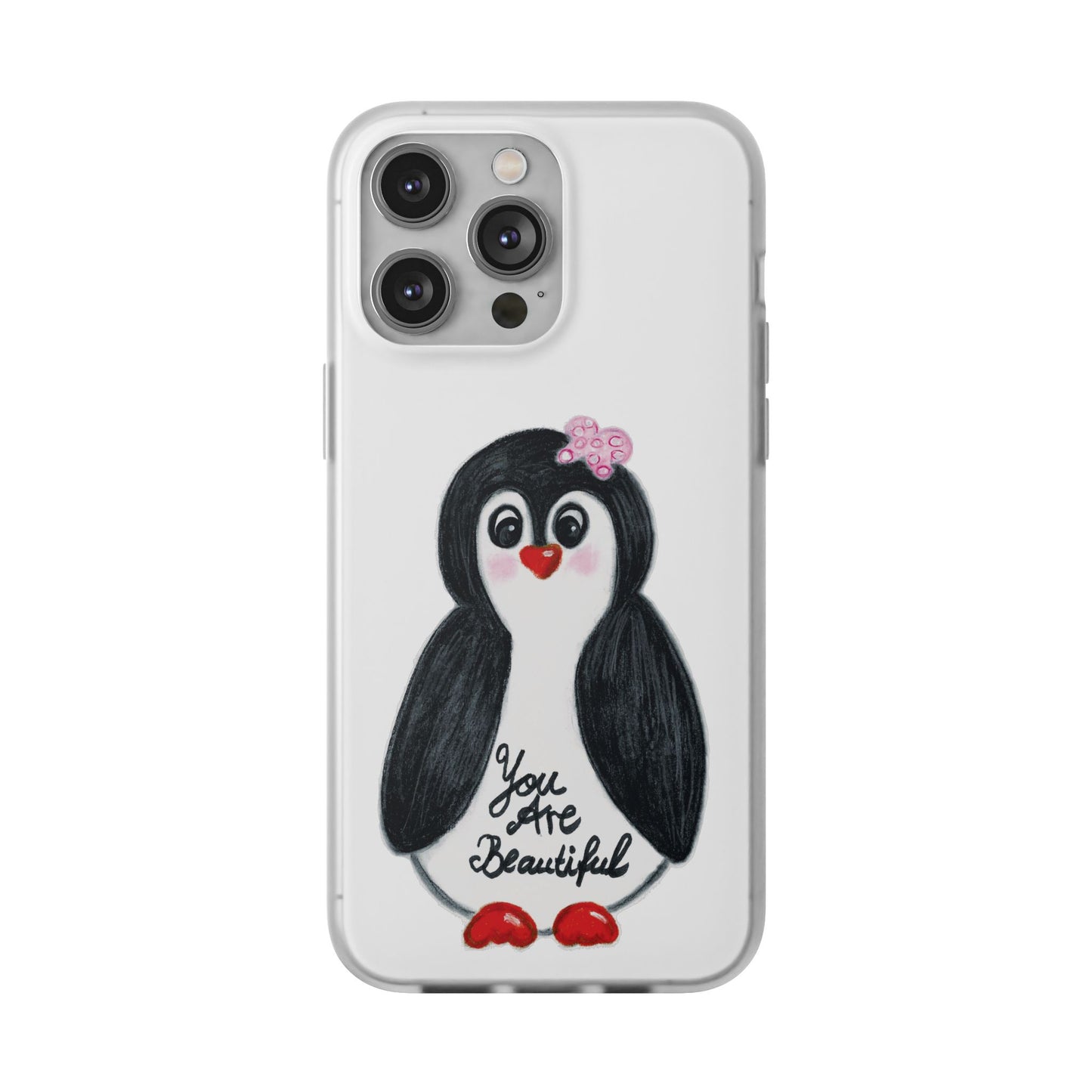 Little penguin beautiful - Flexi Cases