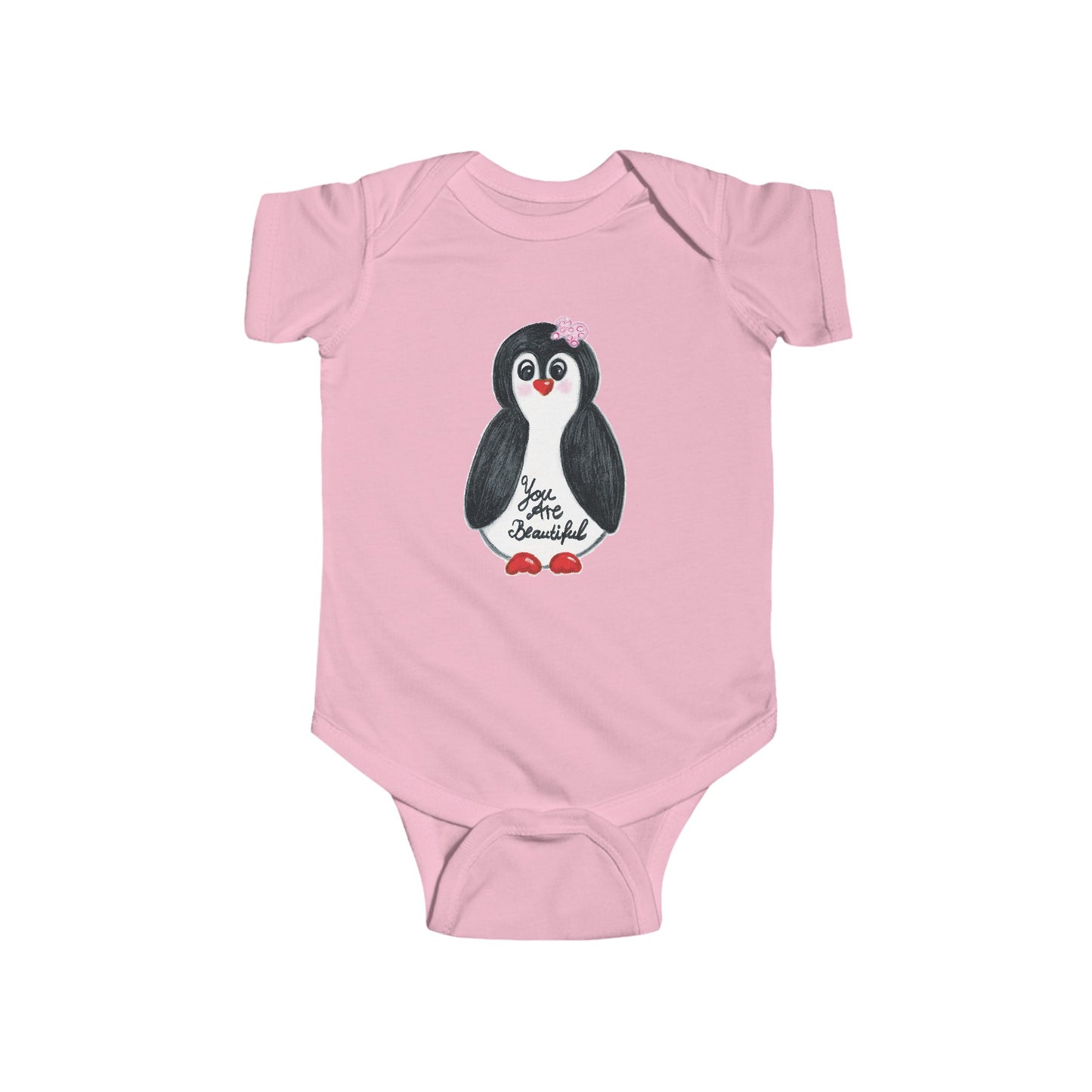 Little penguin beautiful - Infant Fine Jersey Bodysuit