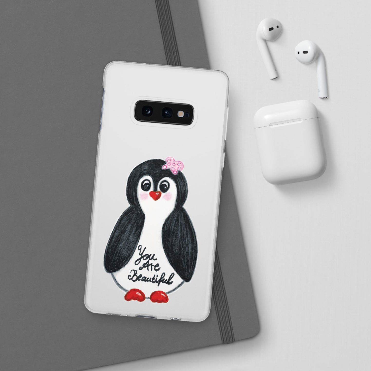 Little penguin beautiful - Flexi Cases