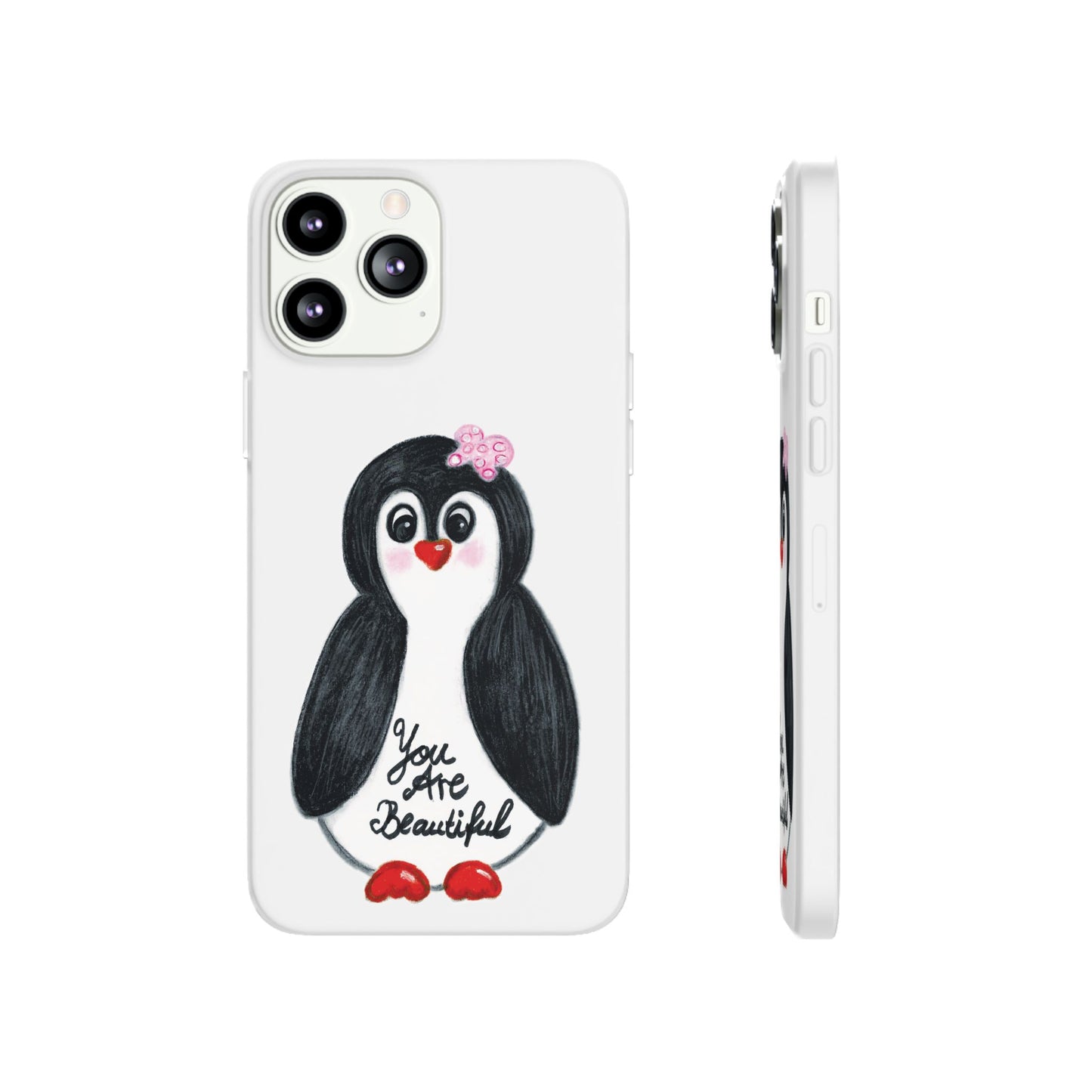 Little penguin beautiful - Flexi Cases