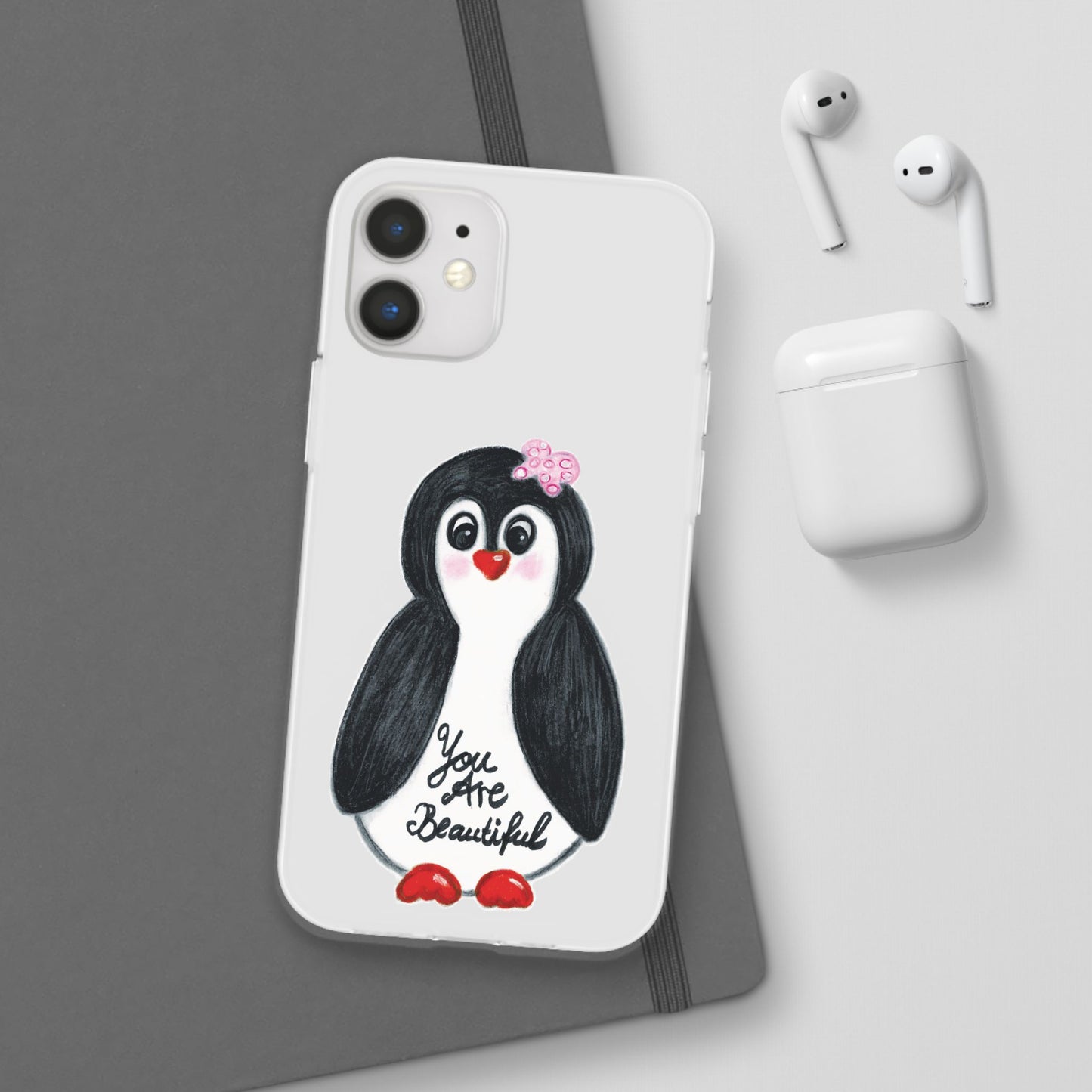 Little penguin beautiful - Flexi Cases