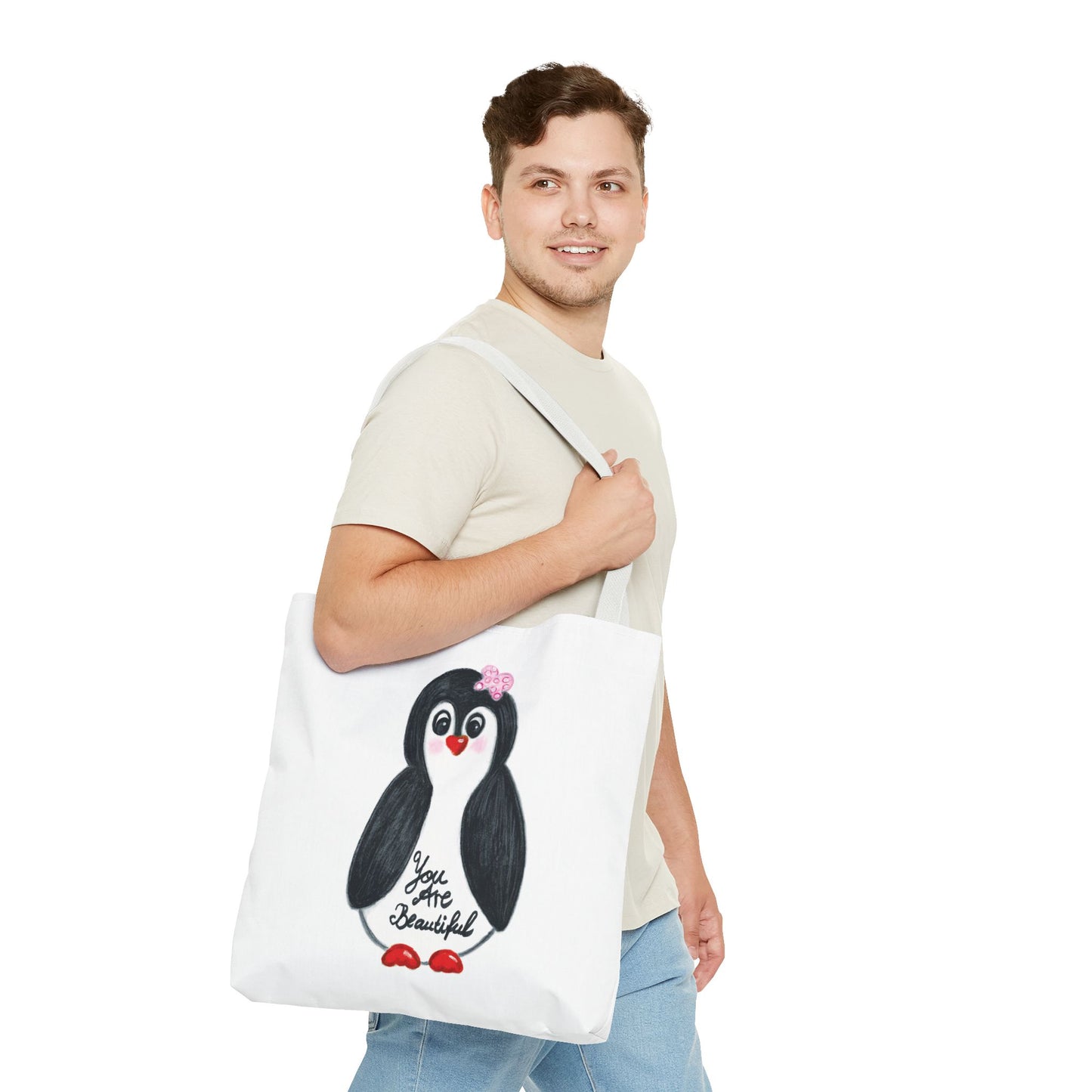 Little penguin beautiful - Tote Bag (AOP)