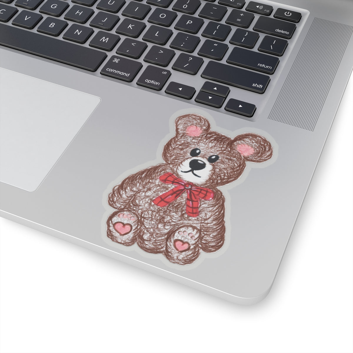 Teddy without AI - Kiss-Cut Stickers
