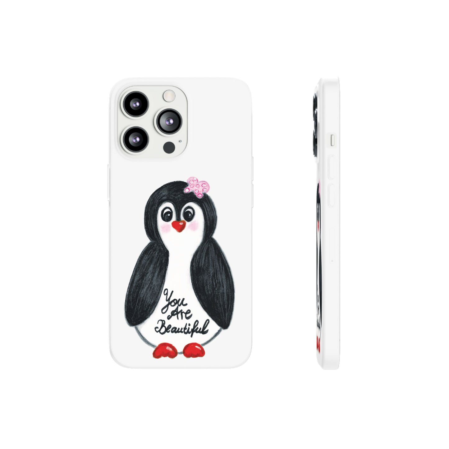 Little penguin beautiful - Flexi Cases