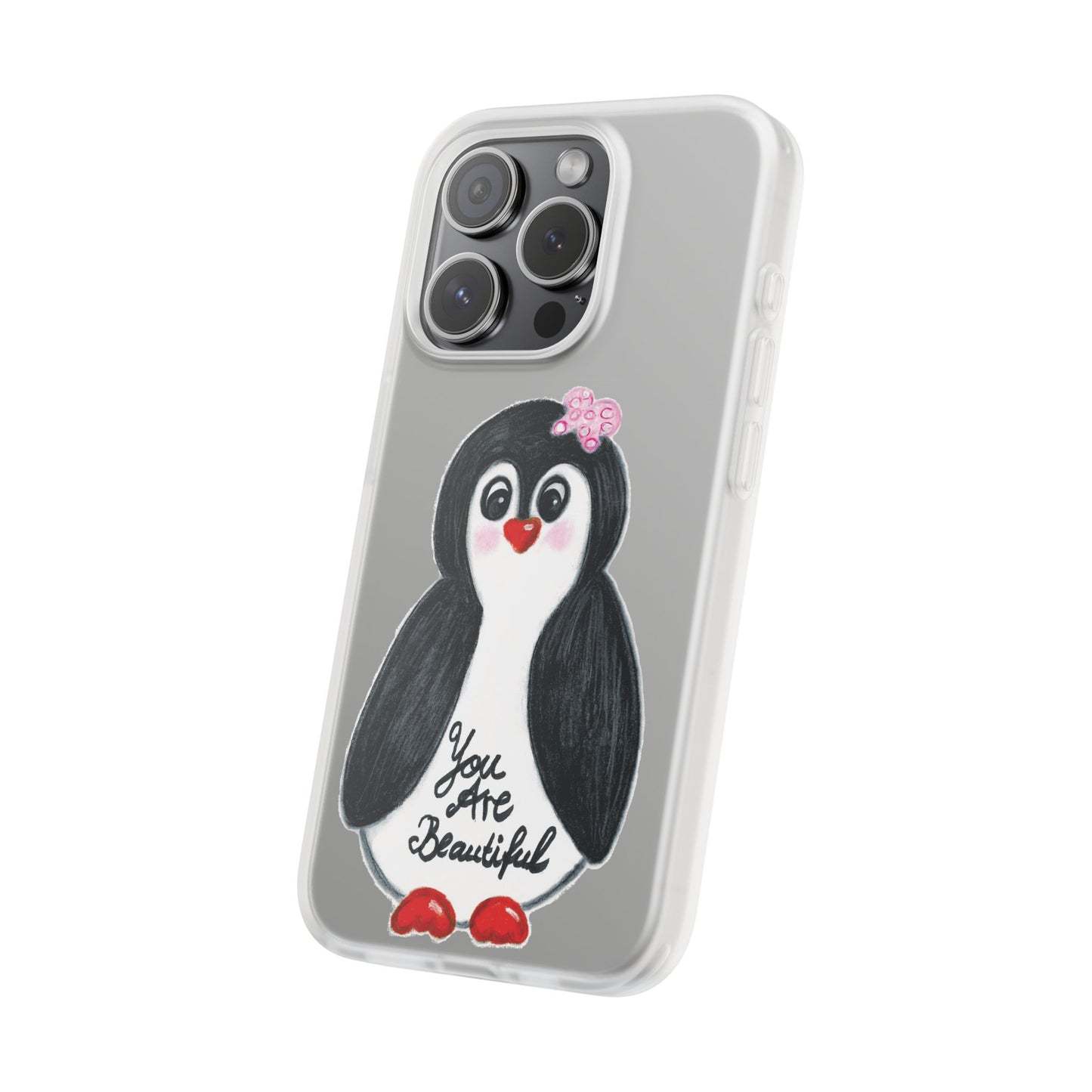Little penguin beautiful - Flexi Cases