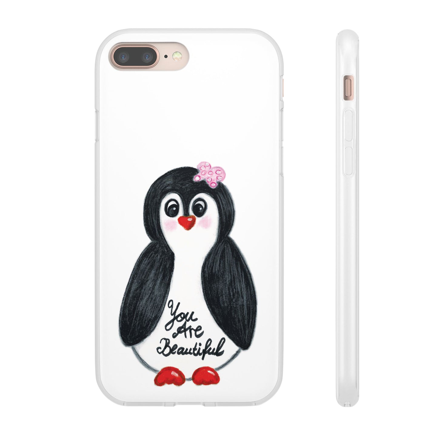 Little penguin beautiful - Flexi Cases