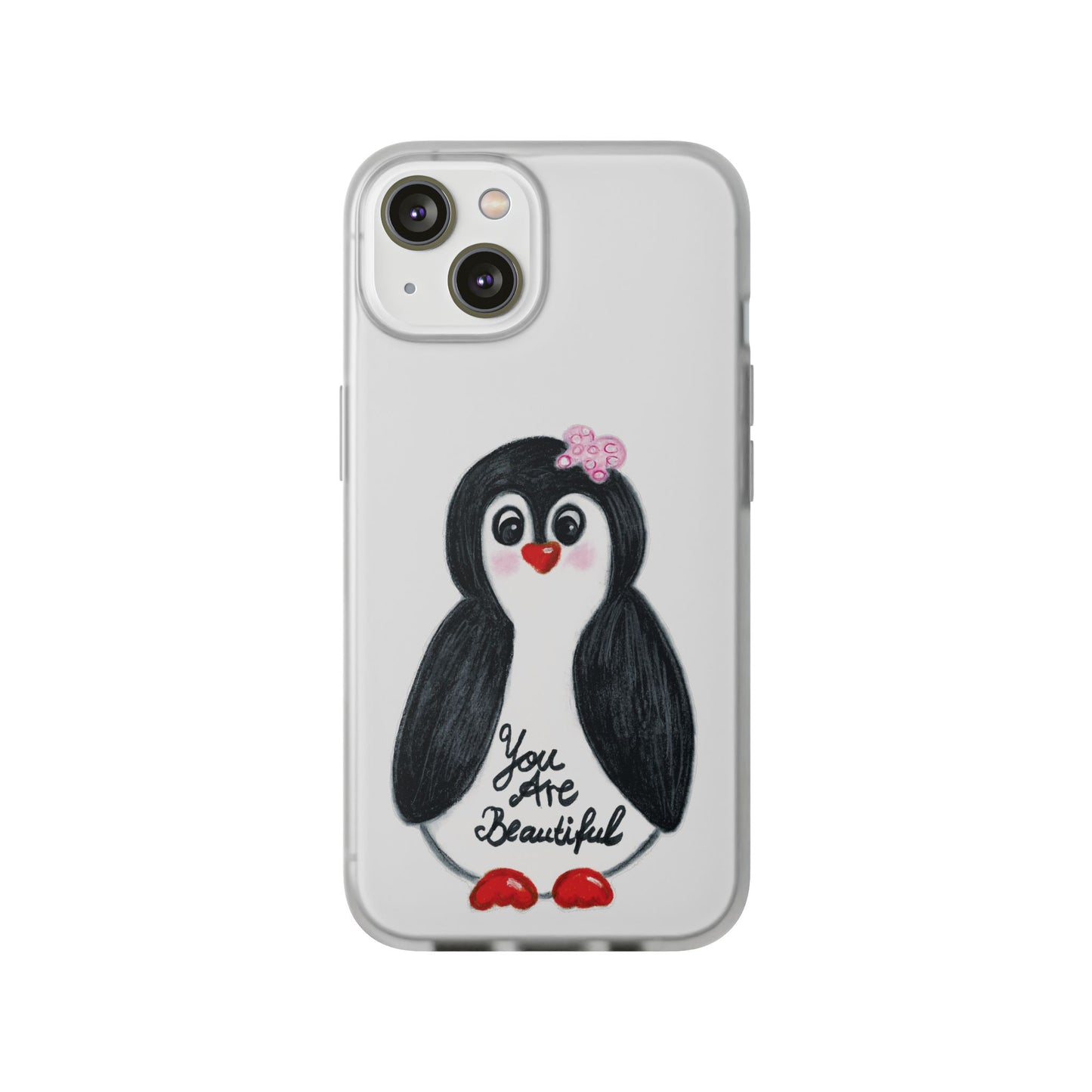 Little penguin beautiful - Flexi Cases