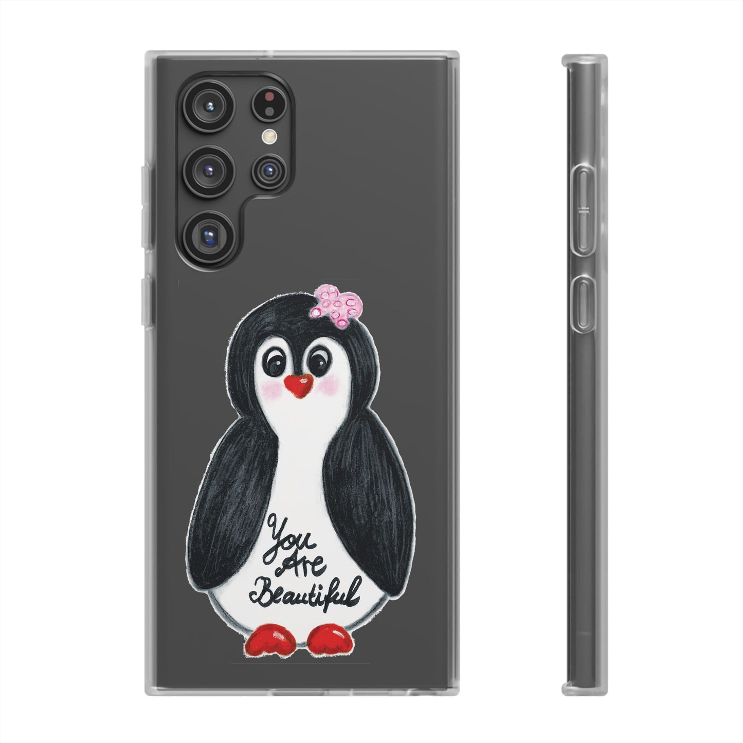 Little penguin beautiful - Flexi Cases