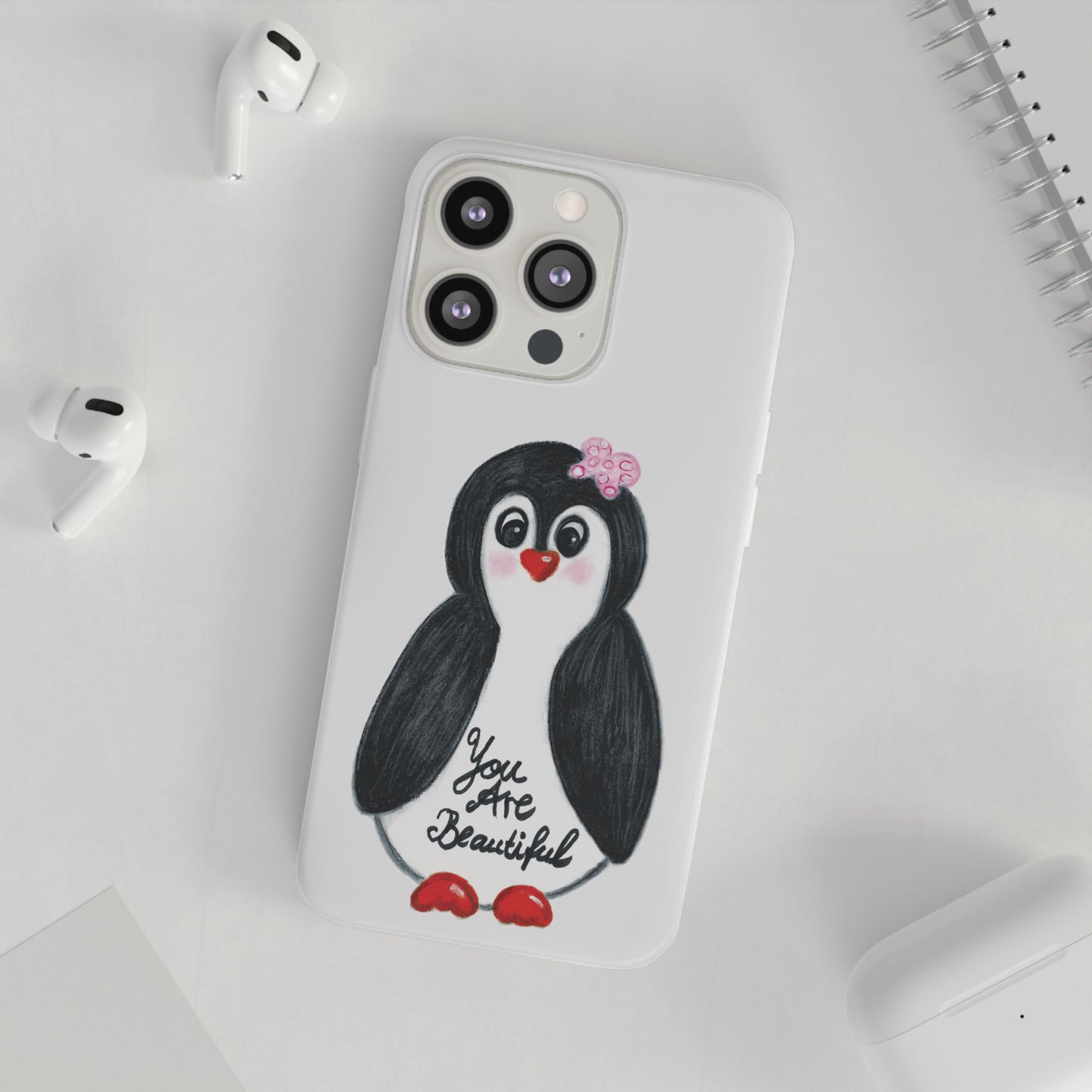 Little penguin beautiful - Flexi Cases
