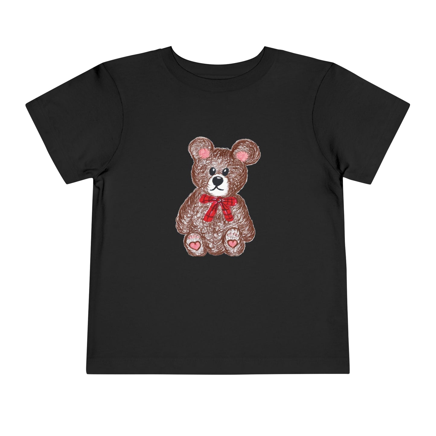 Teddy without AI - Toddler Short Sleeve Tee