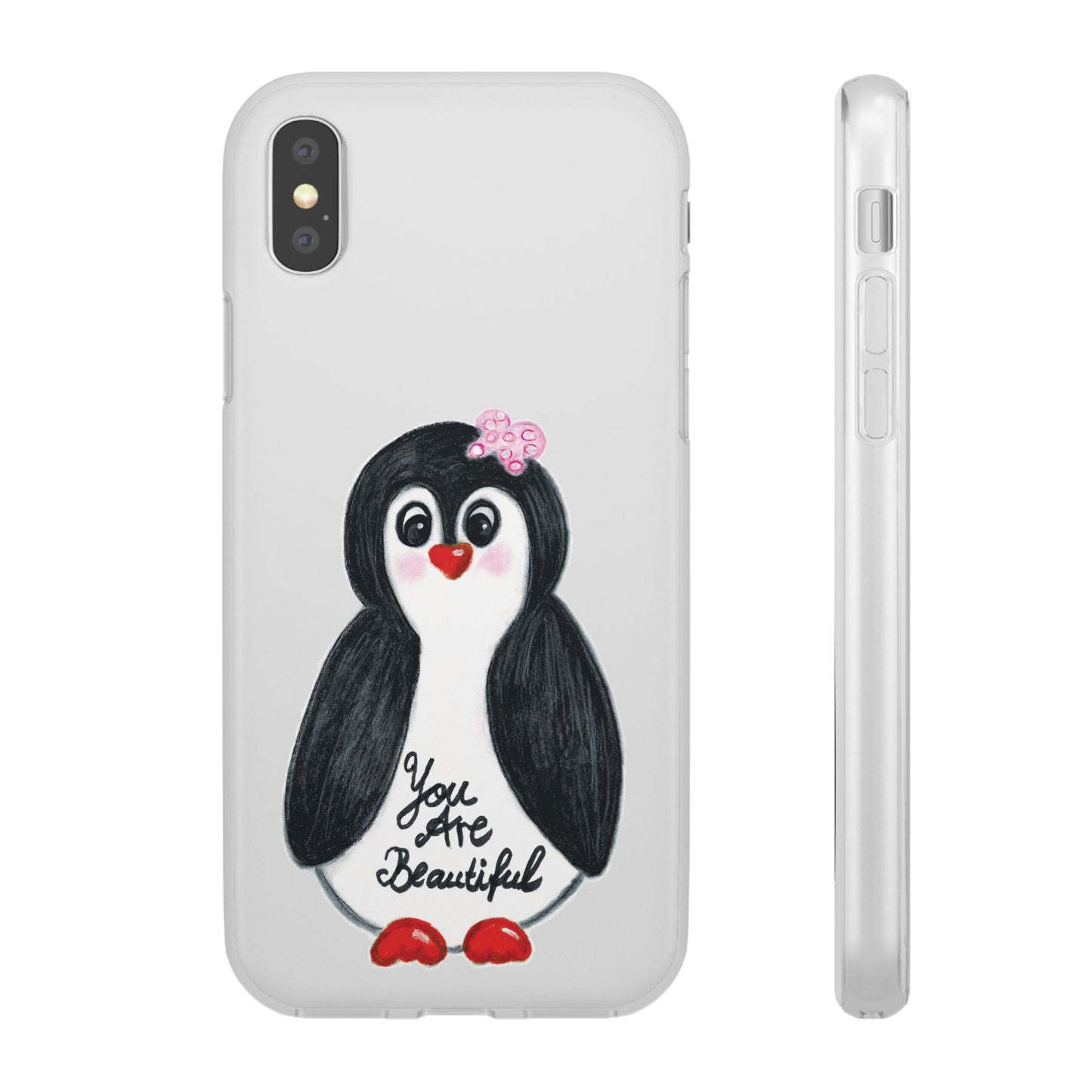 Little penguin beautiful - Flexi Cases