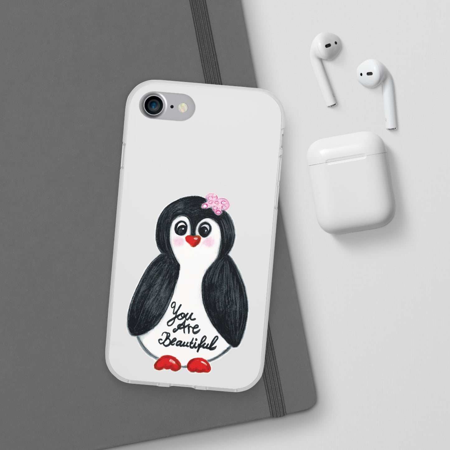 Little penguin beautiful - Flexi Cases