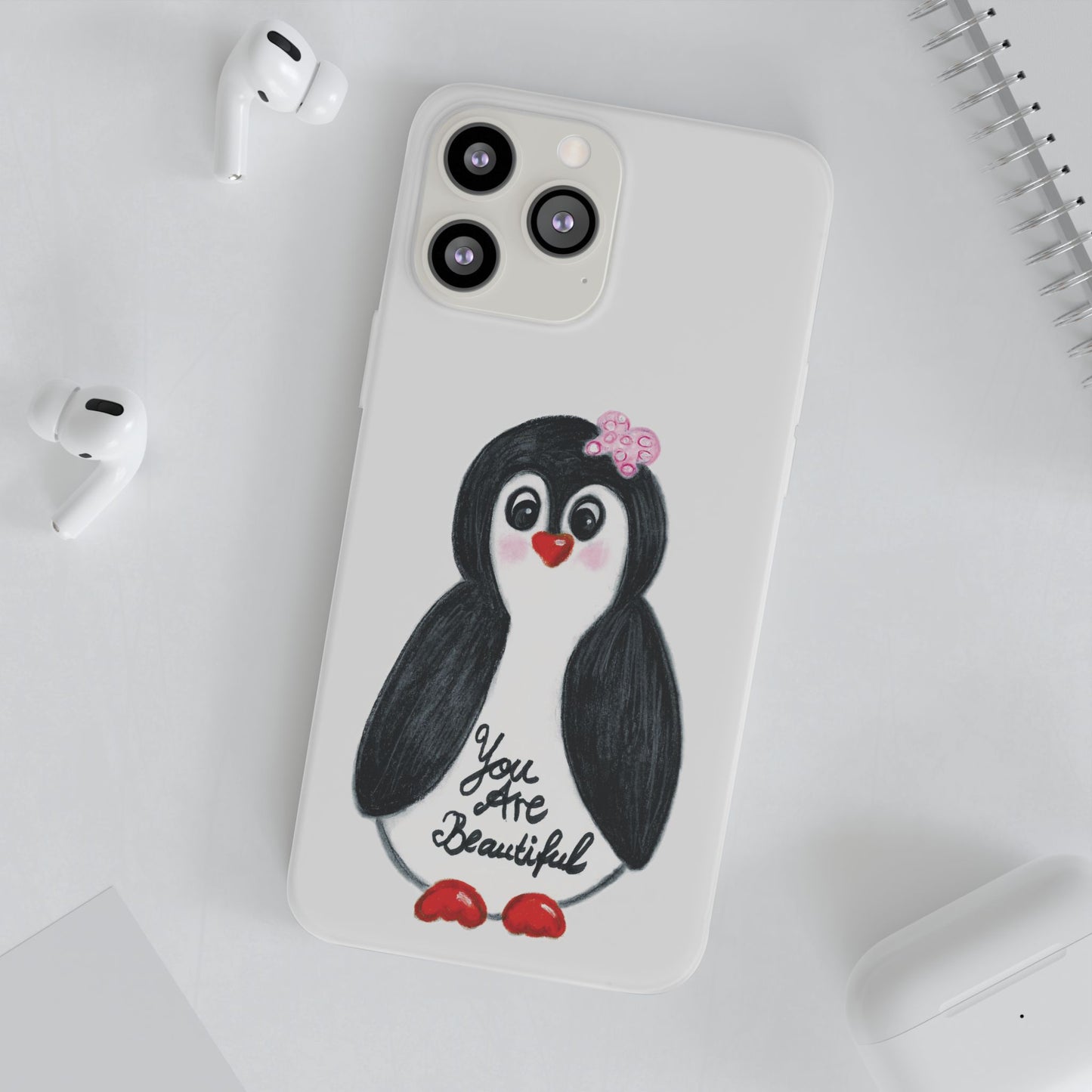 Little penguin beautiful - Flexi Cases