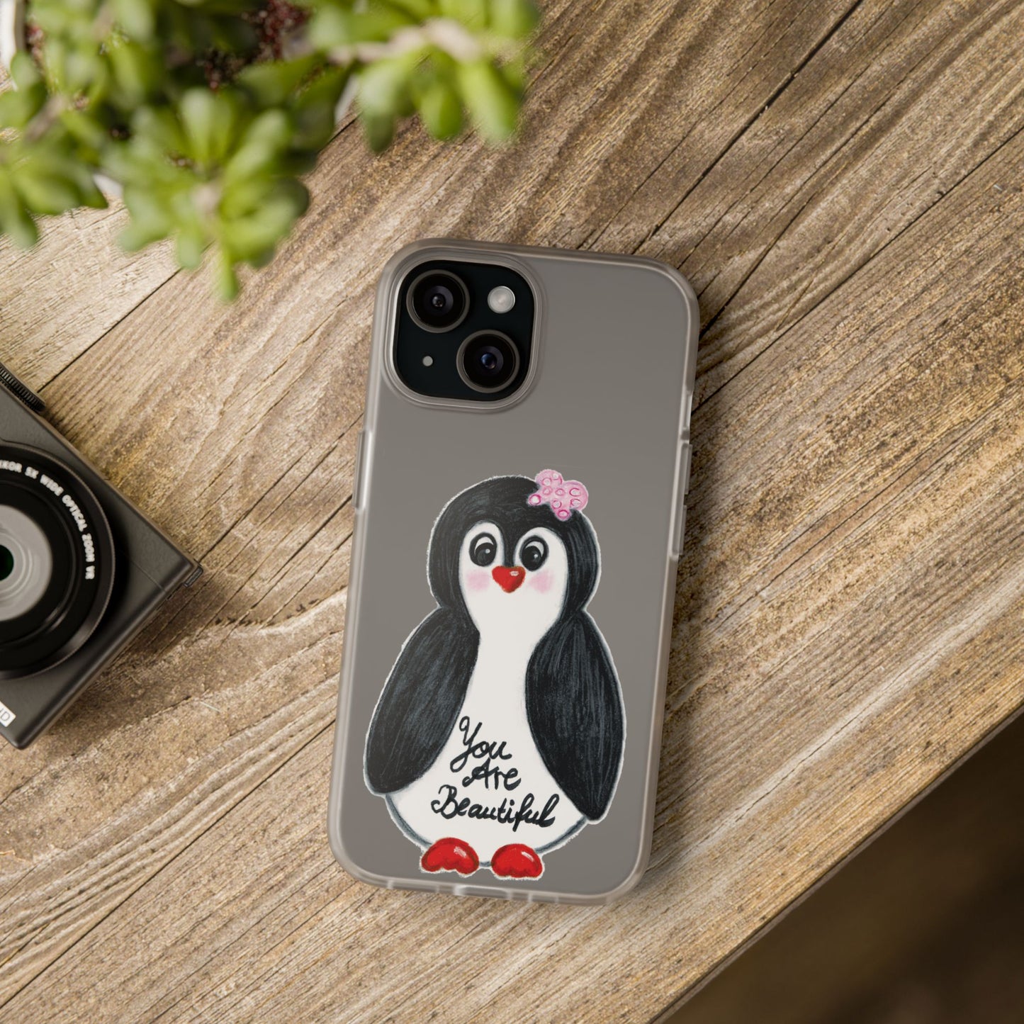 Little penguin beautiful - Flexi Cases