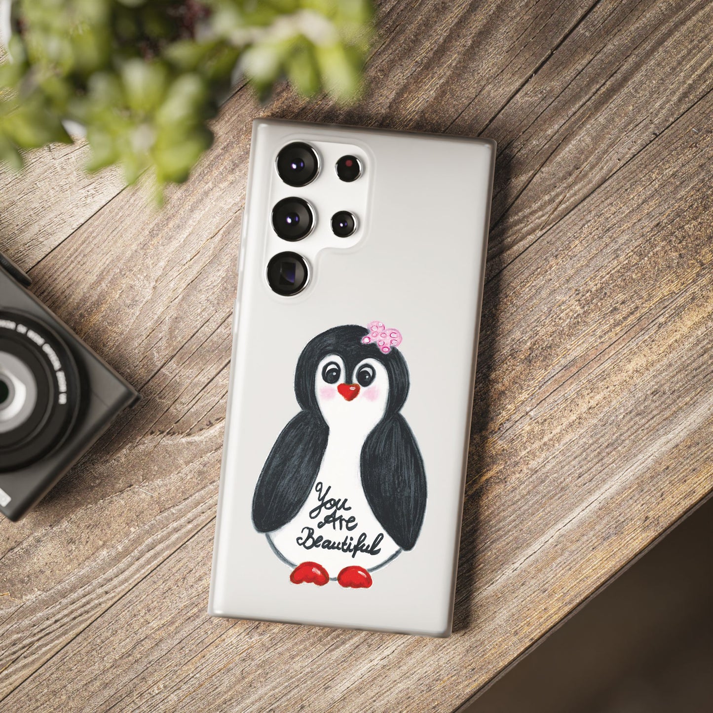Little penguin beautiful - Flexi Cases
