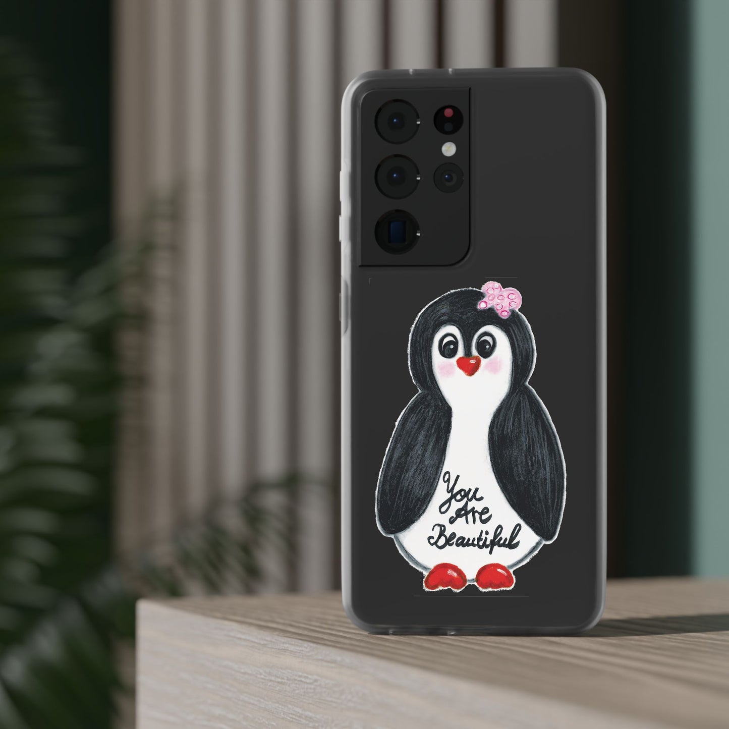 Little penguin beautiful - Flexi Cases