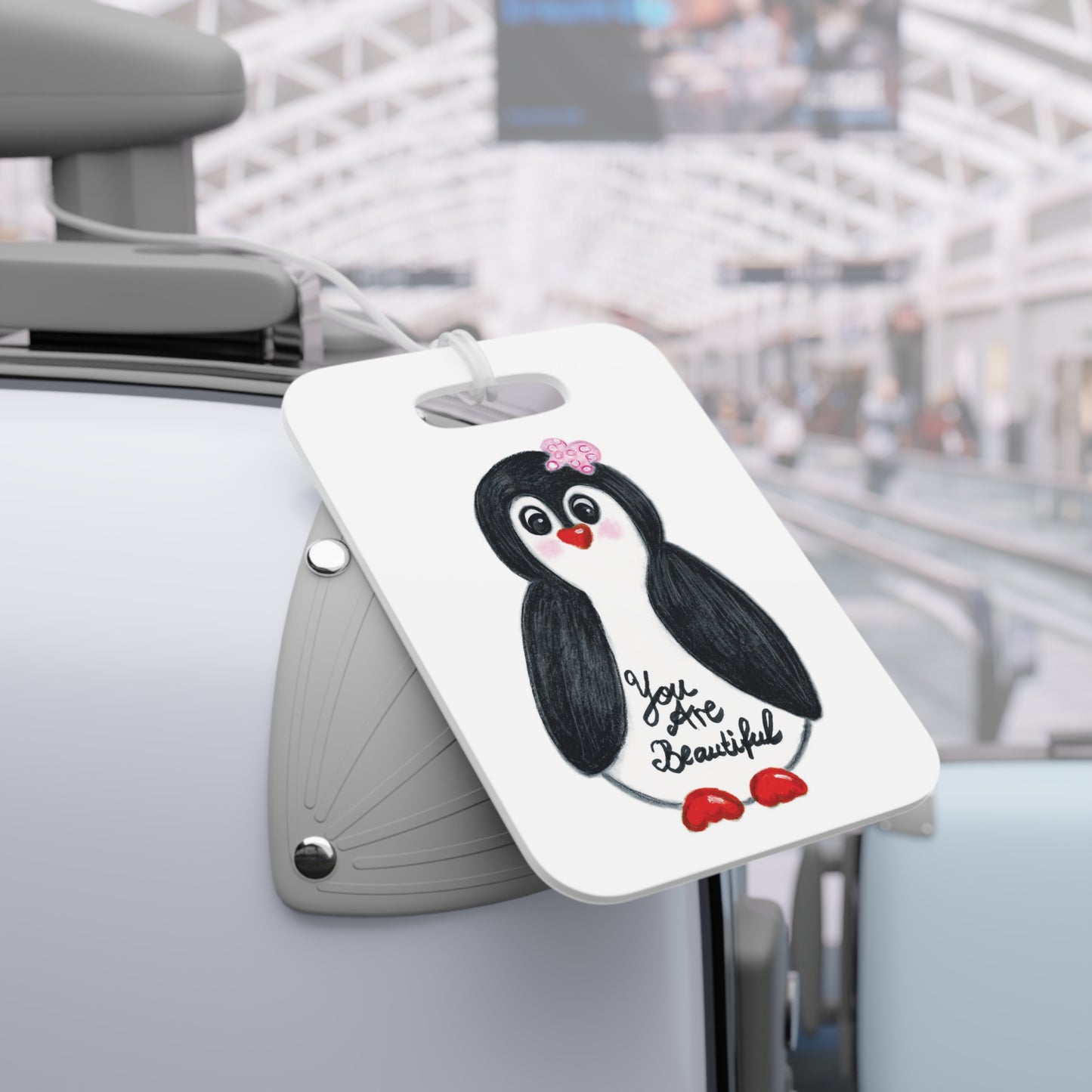 Little penguin beautiful - Luggage Tags