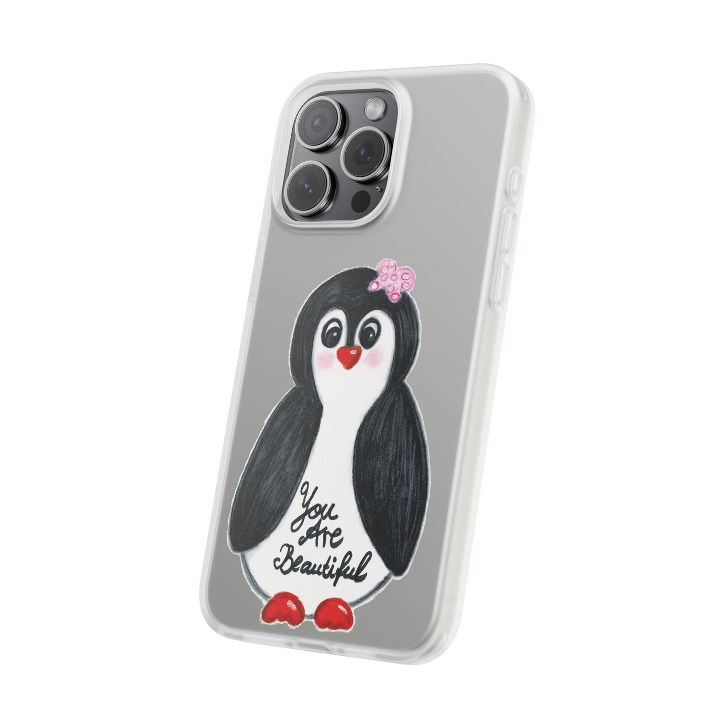Little penguin beautiful - Flexi Cases