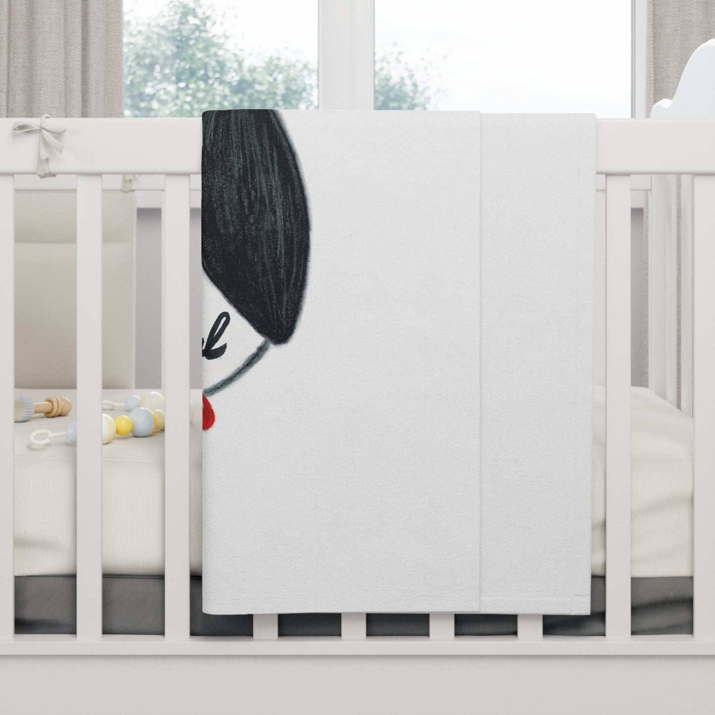 Little penguin beautiful - Soft Fleece Baby Blanket