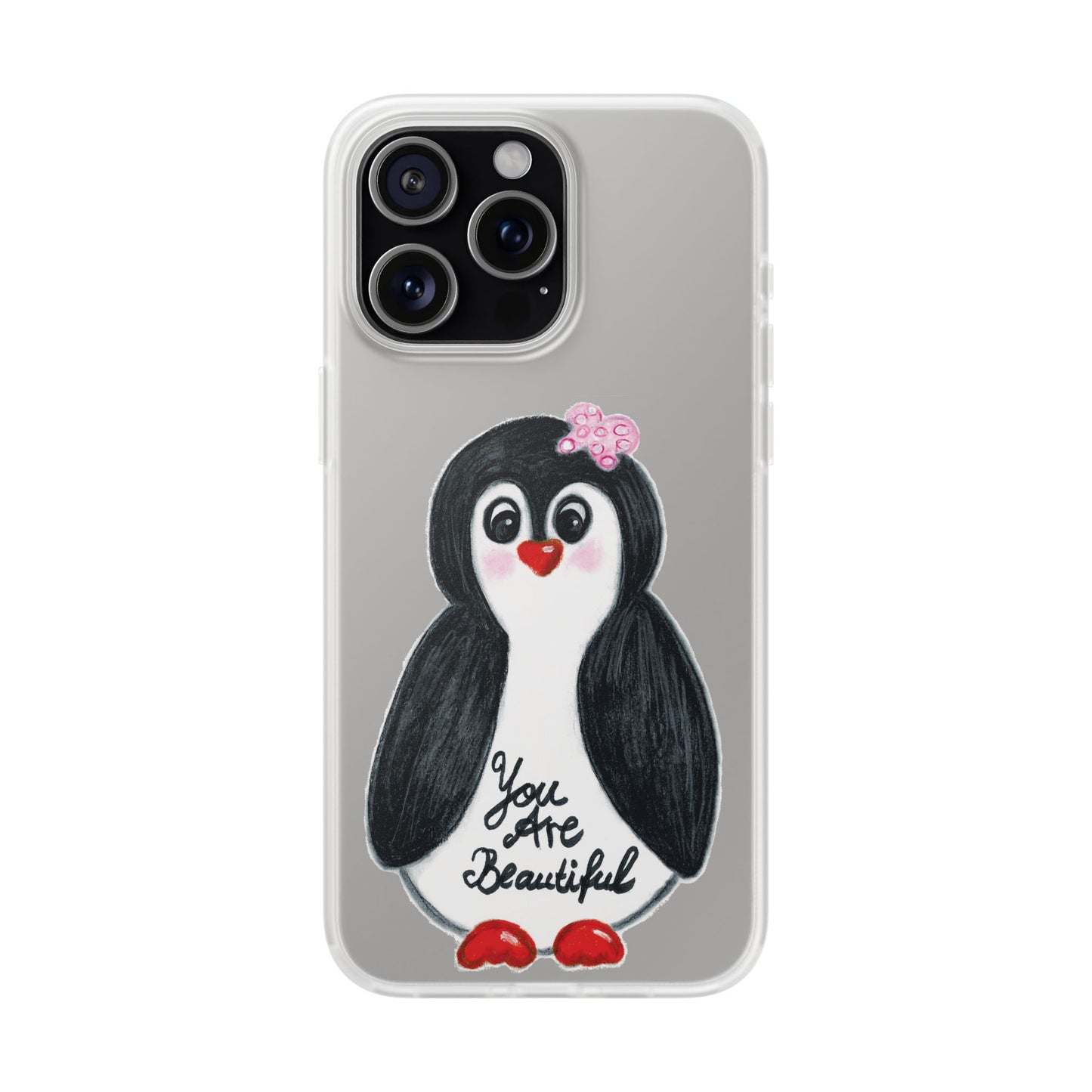 Little penguin beautiful - Flexi Cases