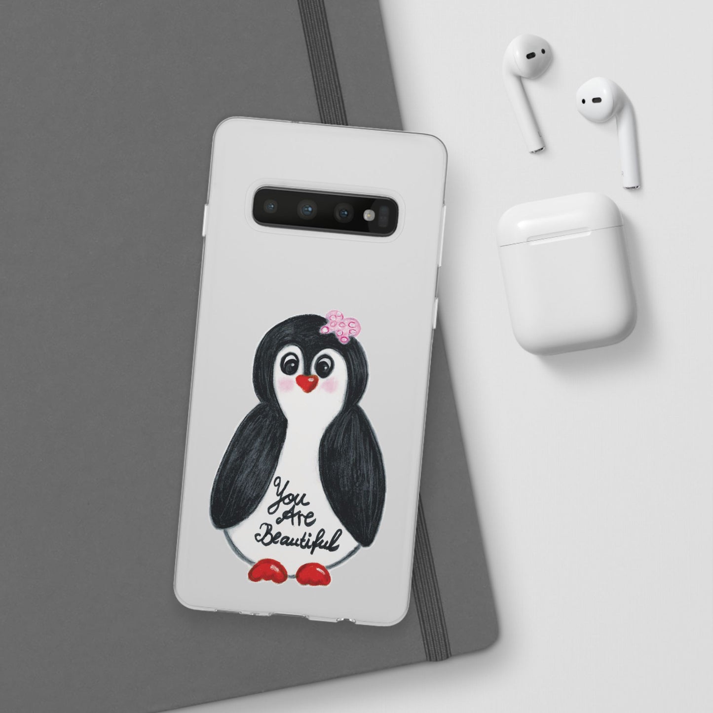 Little penguin beautiful - Flexi Cases