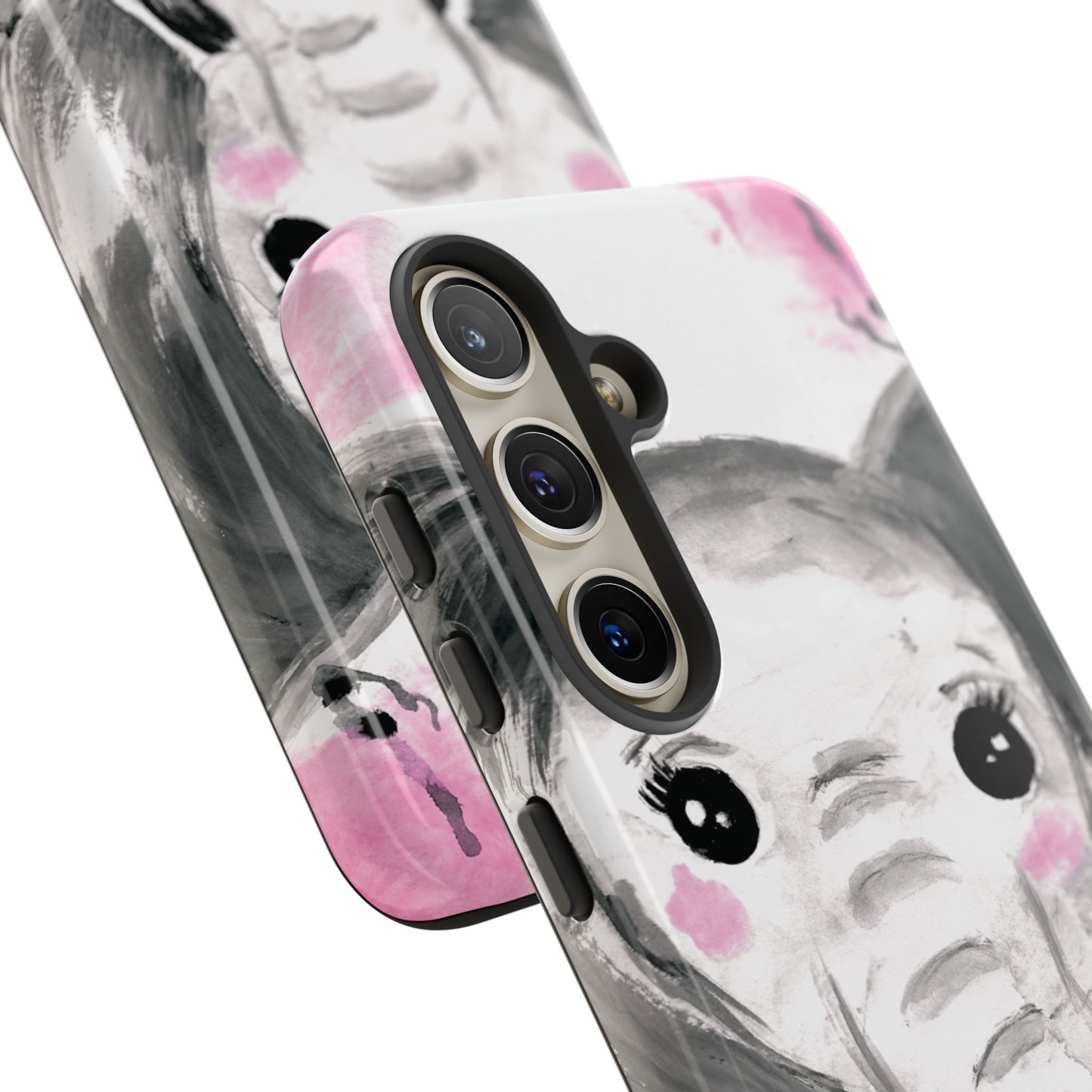 Little Elephant with punk bubblegum without AI - Tough Cases