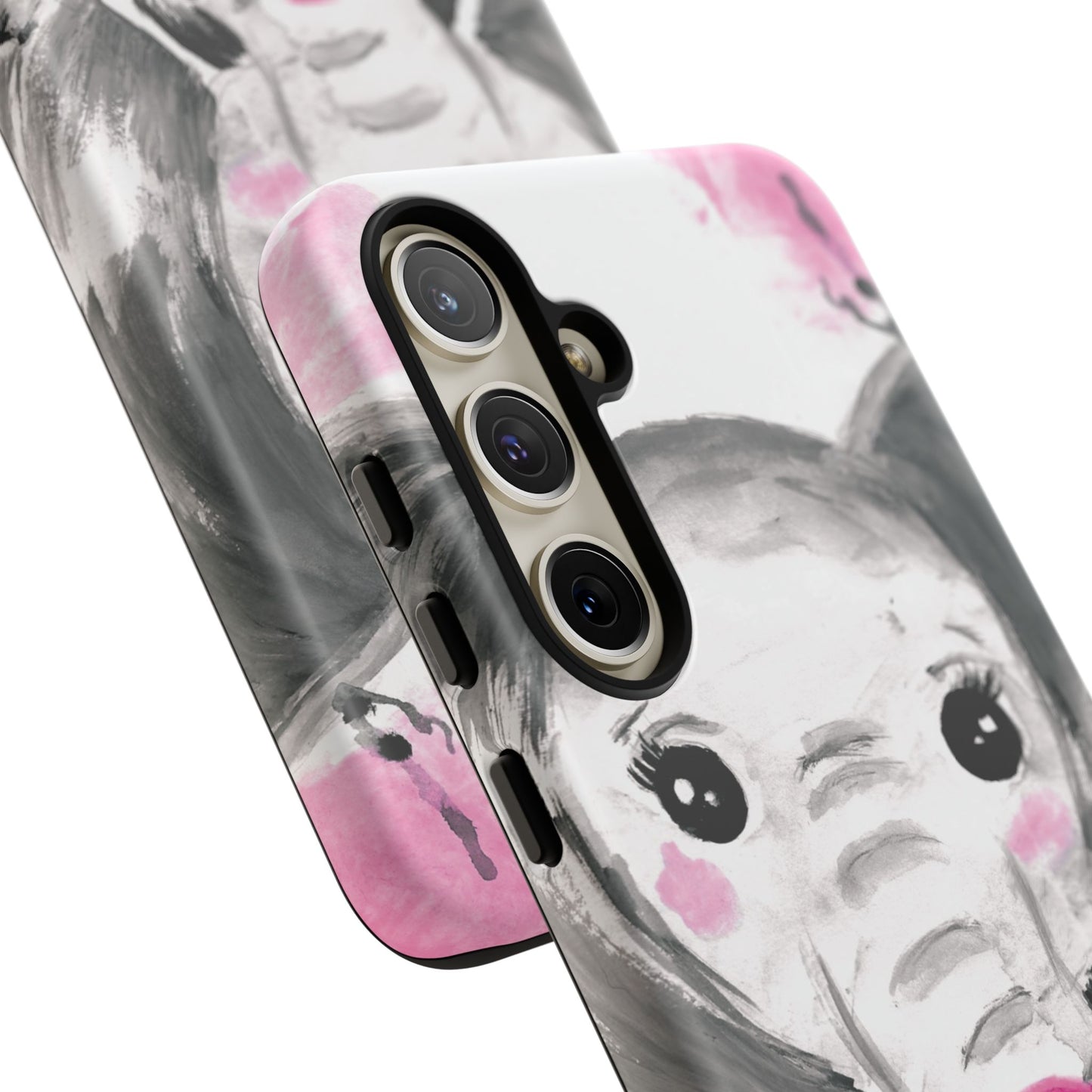 Little Elephant with punk bubblegum without AI - Tough Cases