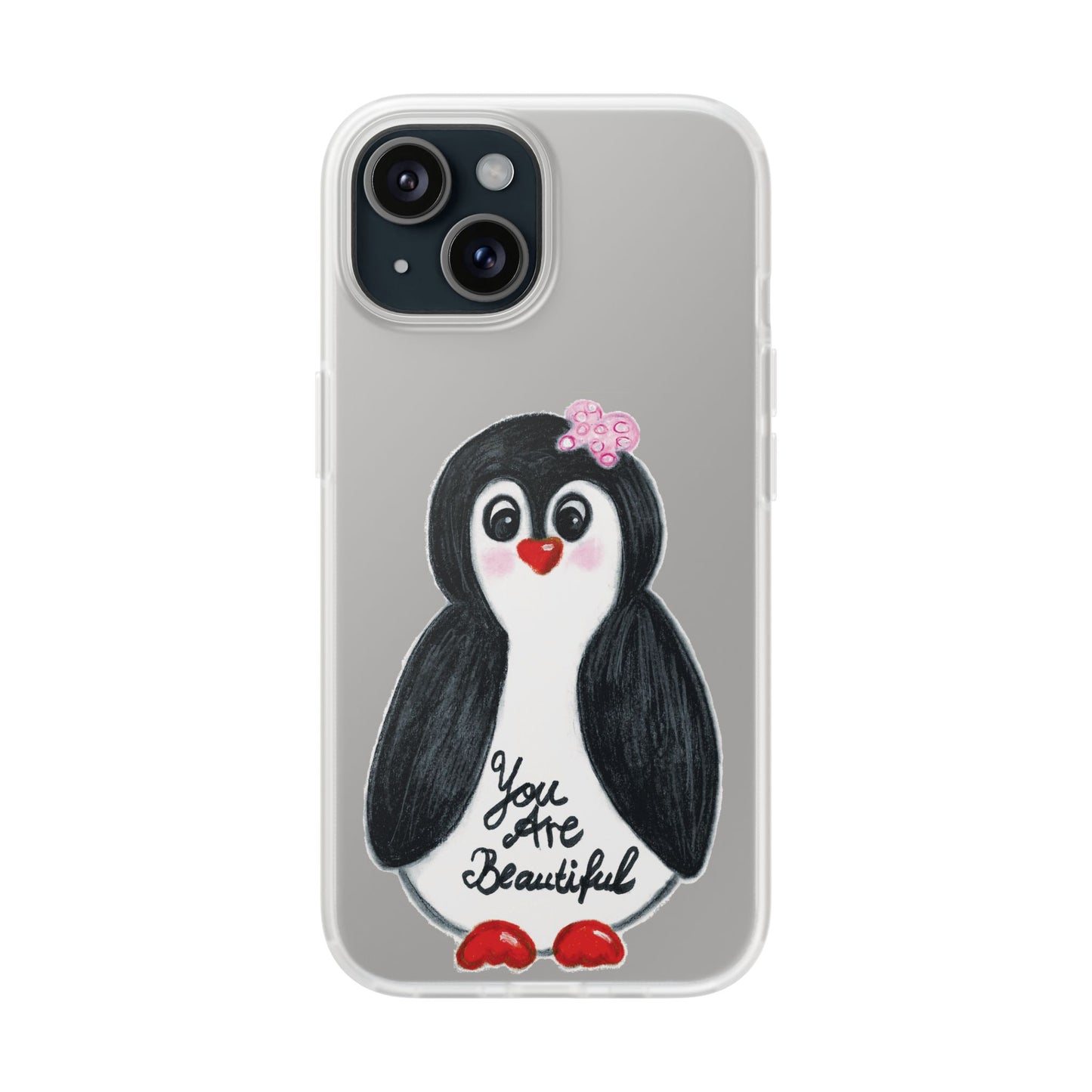 Little penguin beautiful - Flexi Cases