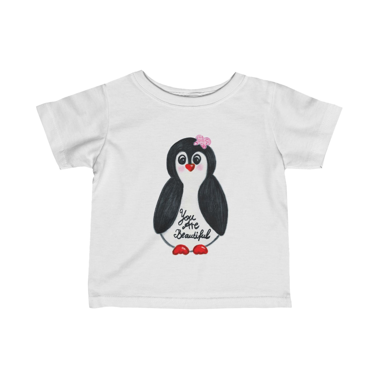 Little penguin beautiful - Infant Fine Jersey Tee