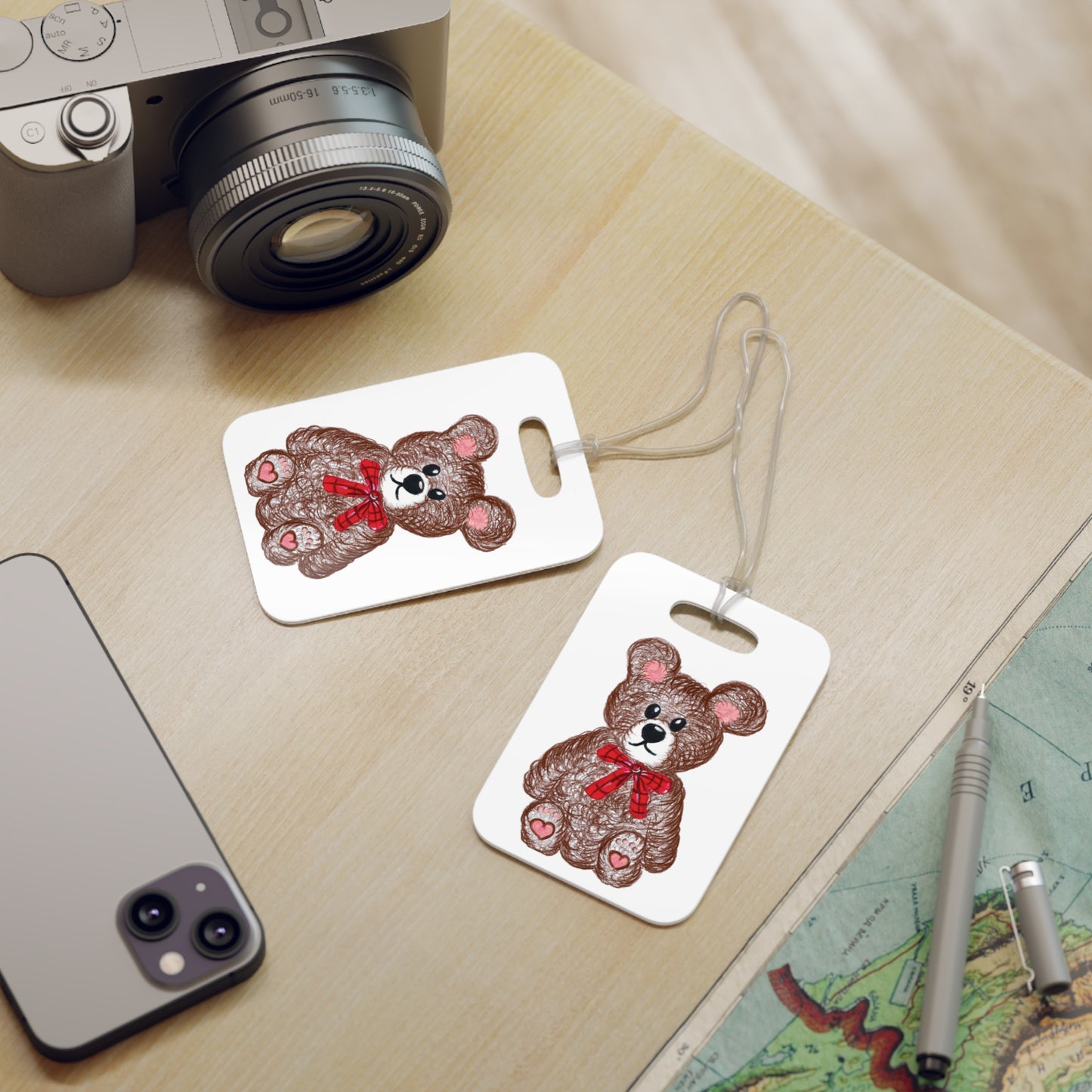 Teddy bear - Luggage Tags