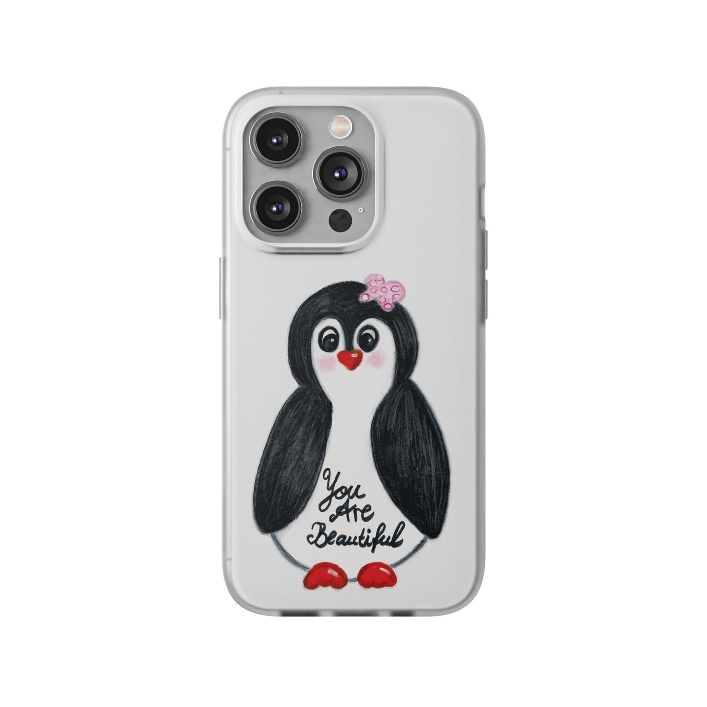 Little penguin beautiful - Flexi Cases