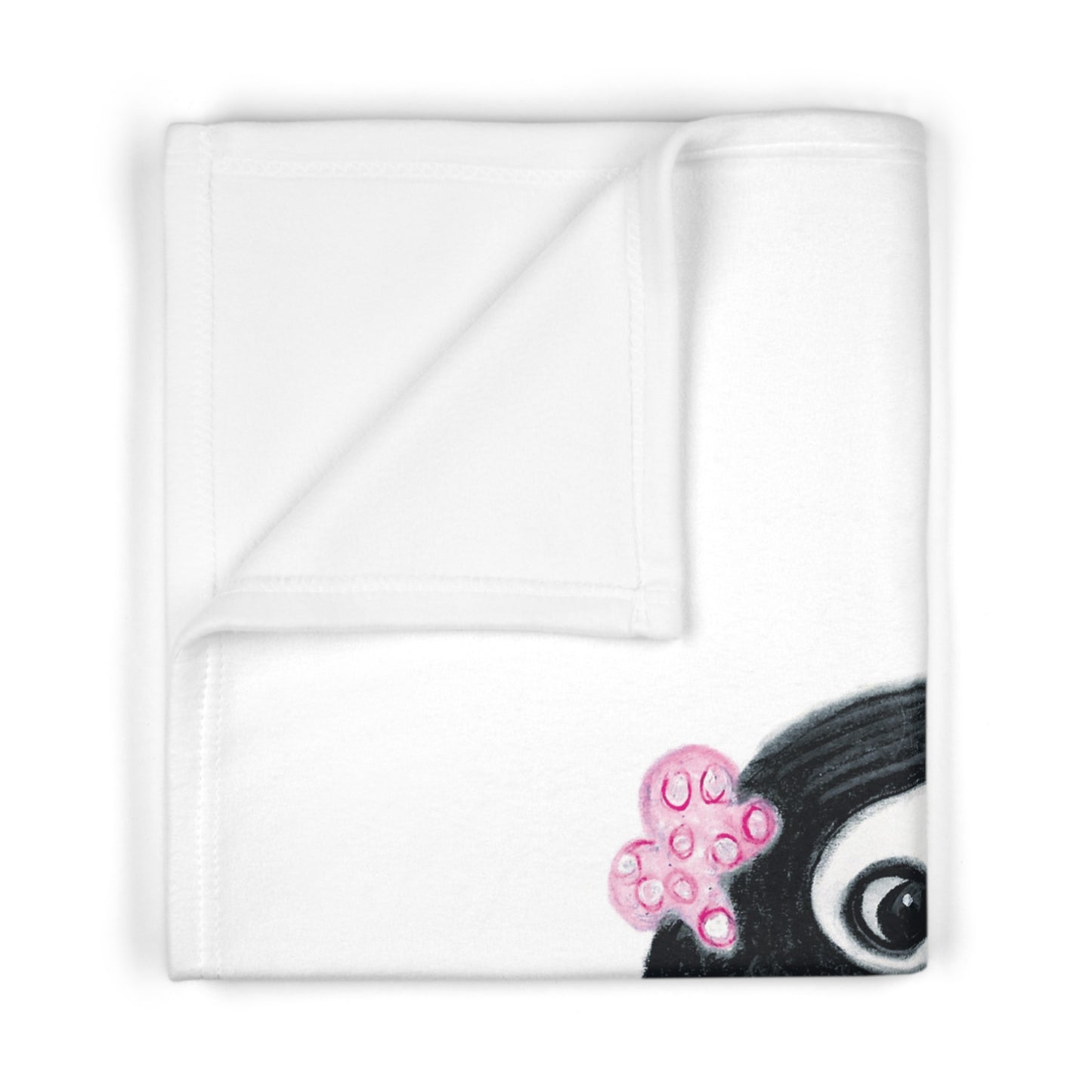 Little penguin beautiful - Soft Fleece Baby Blanket