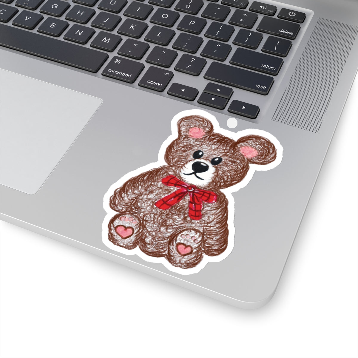 Teddy without AI - Kiss-Cut Stickers