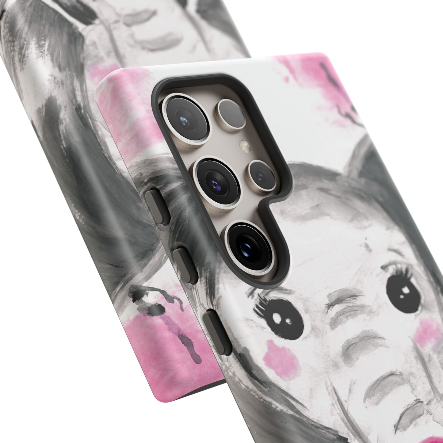 Little Elephant with punk bubblegum without AI - Tough Cases