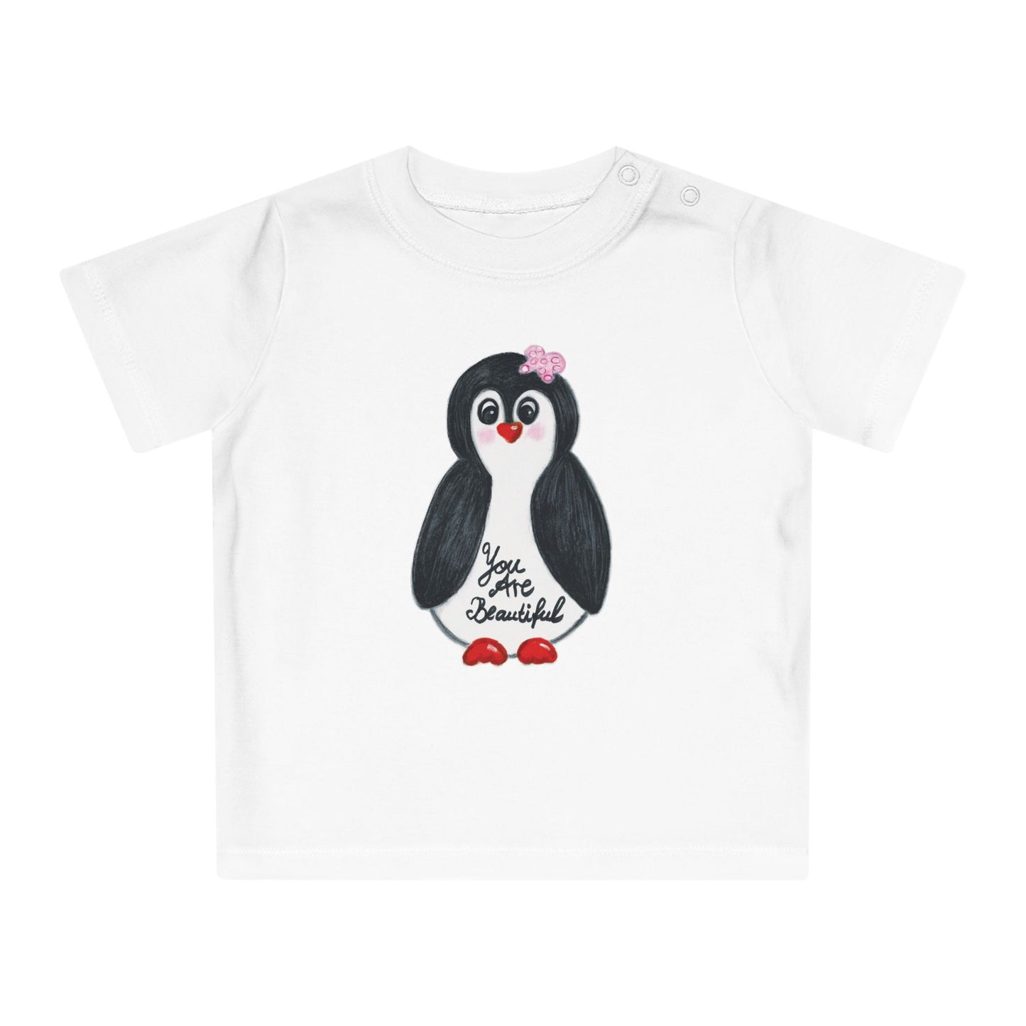 Little penguin beautiful - Baby T-Shirt