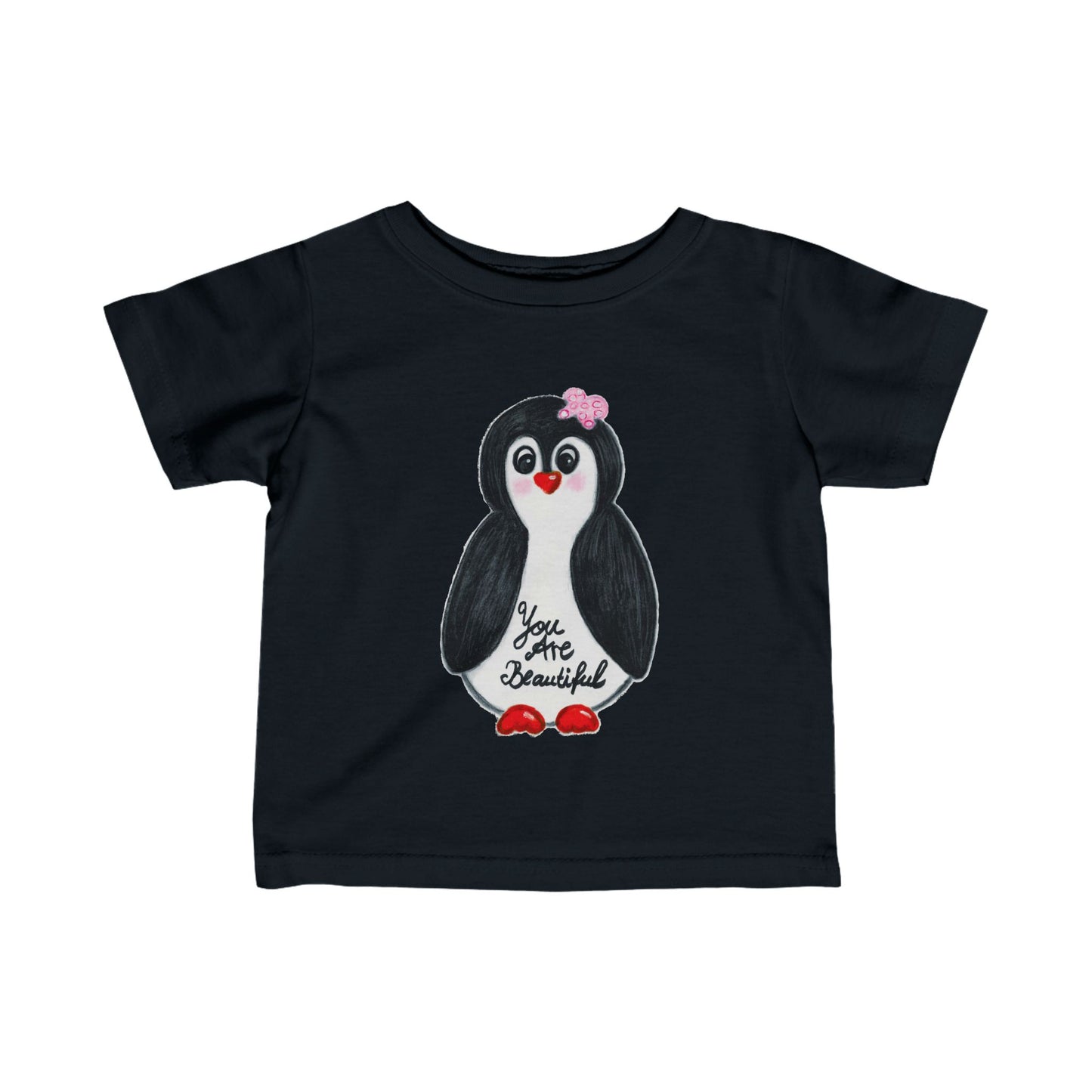 Little penguin beautiful - Infant Fine Jersey Tee