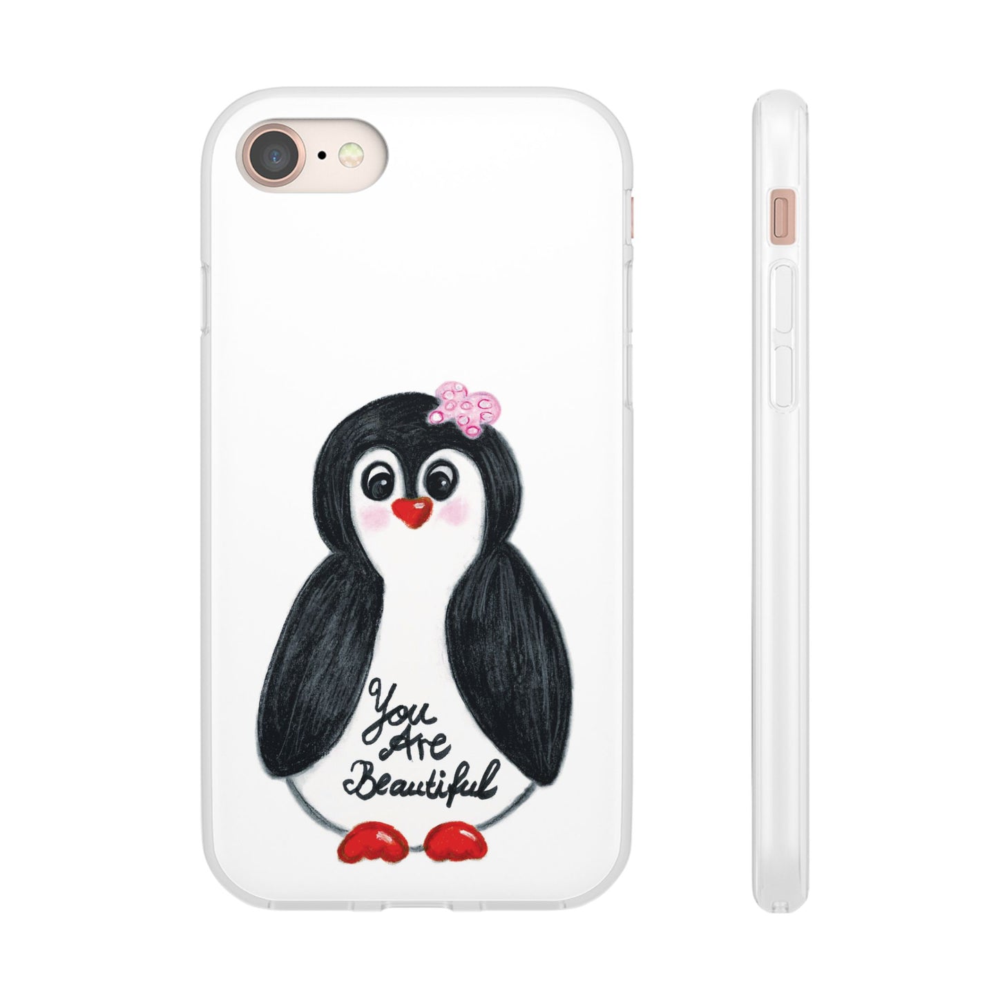 Little penguin beautiful - Flexi Cases