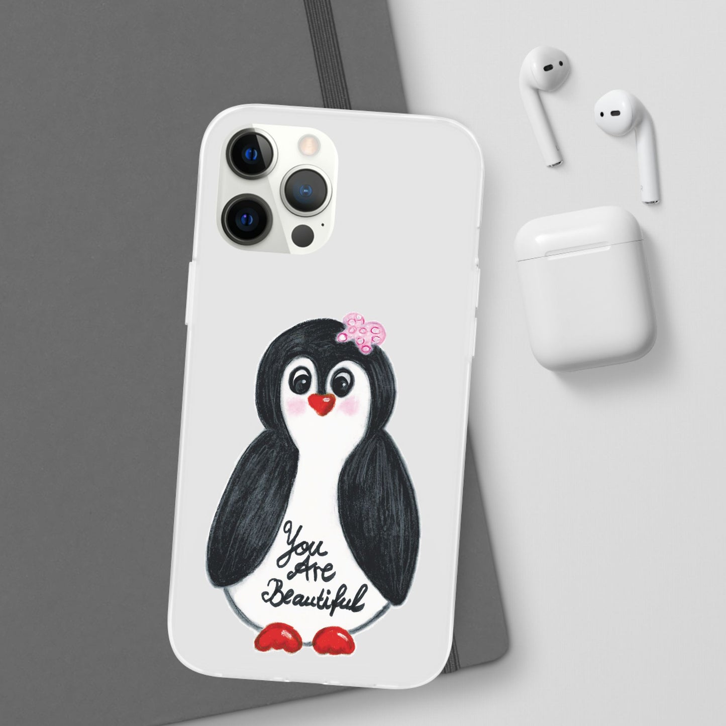 Little penguin beautiful - Flexi Cases
