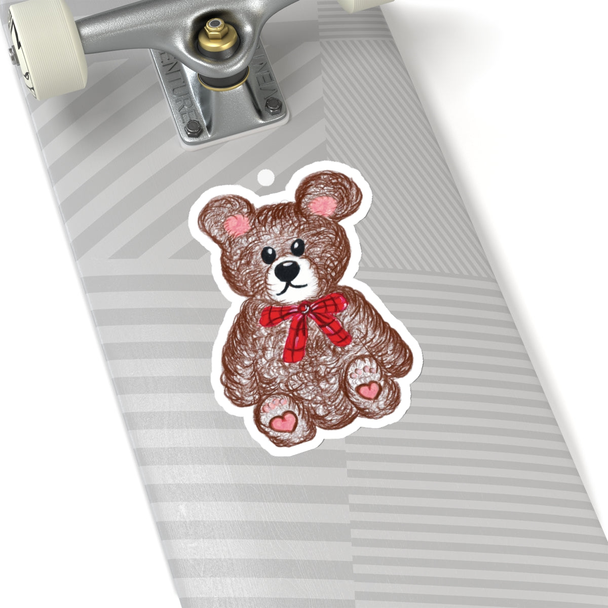Teddy without AI - Kiss-Cut Stickers