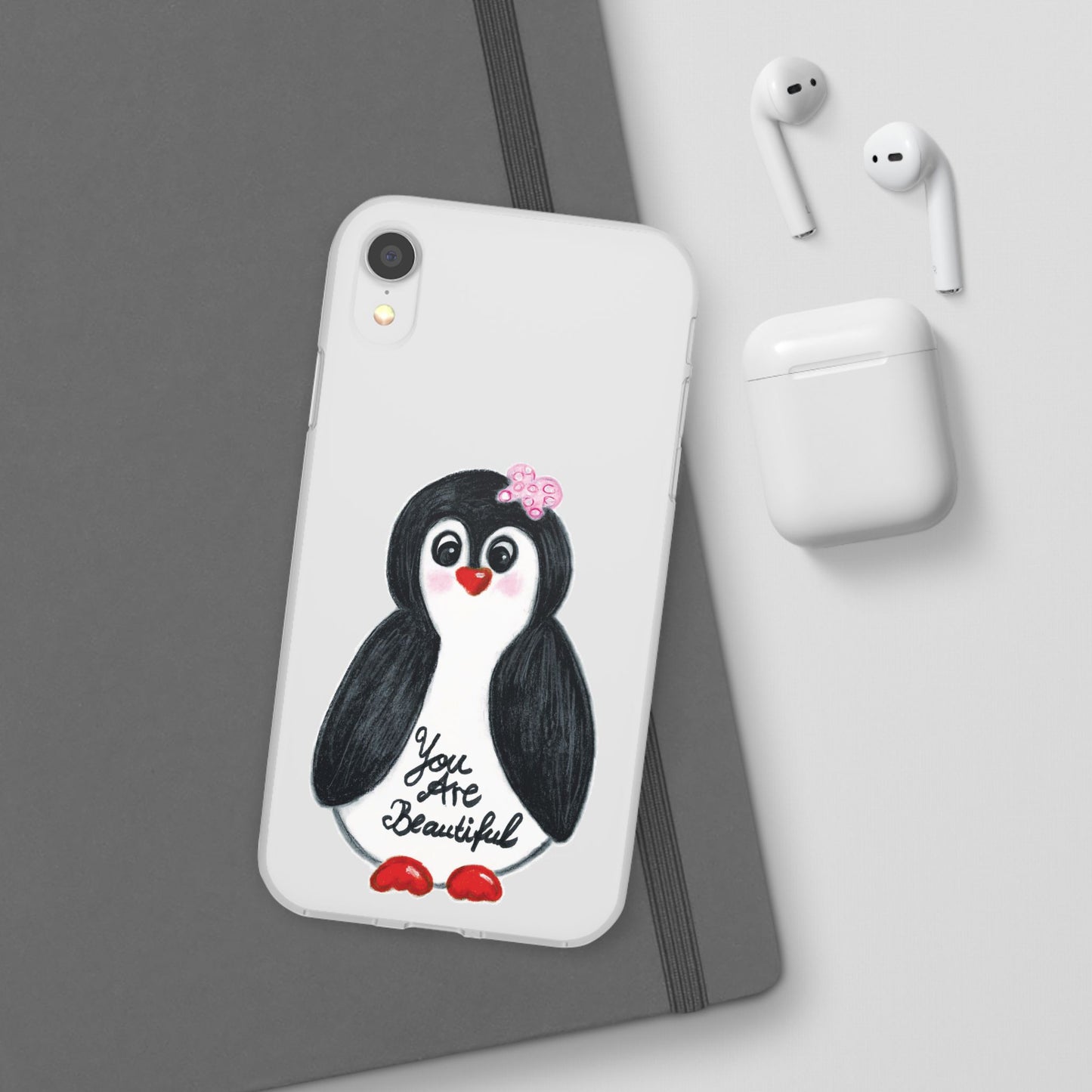 Little penguin beautiful - Flexi Cases